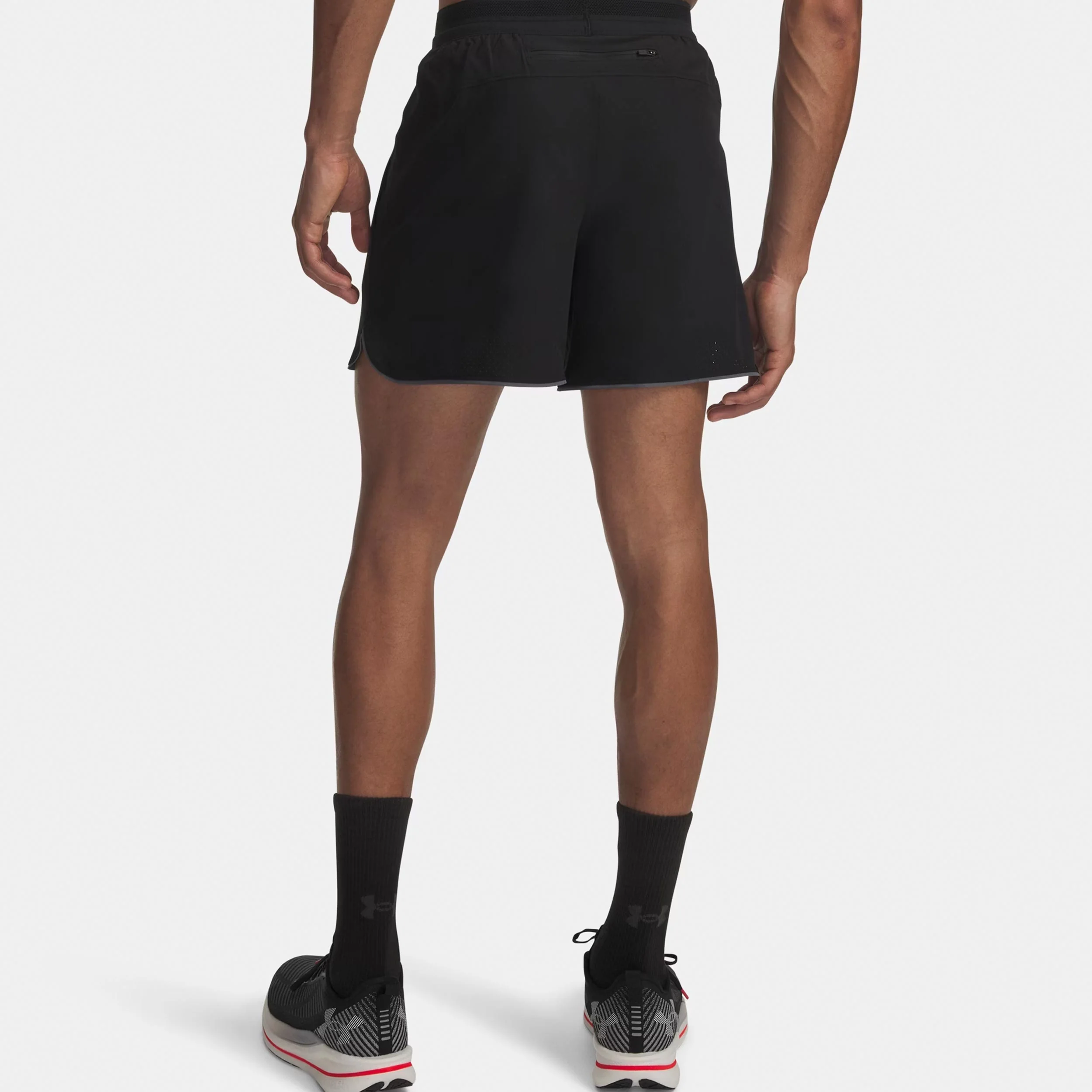 Velociti Pro Vent 5in  Laufshorts Herren - schwarz, silber - Image 2