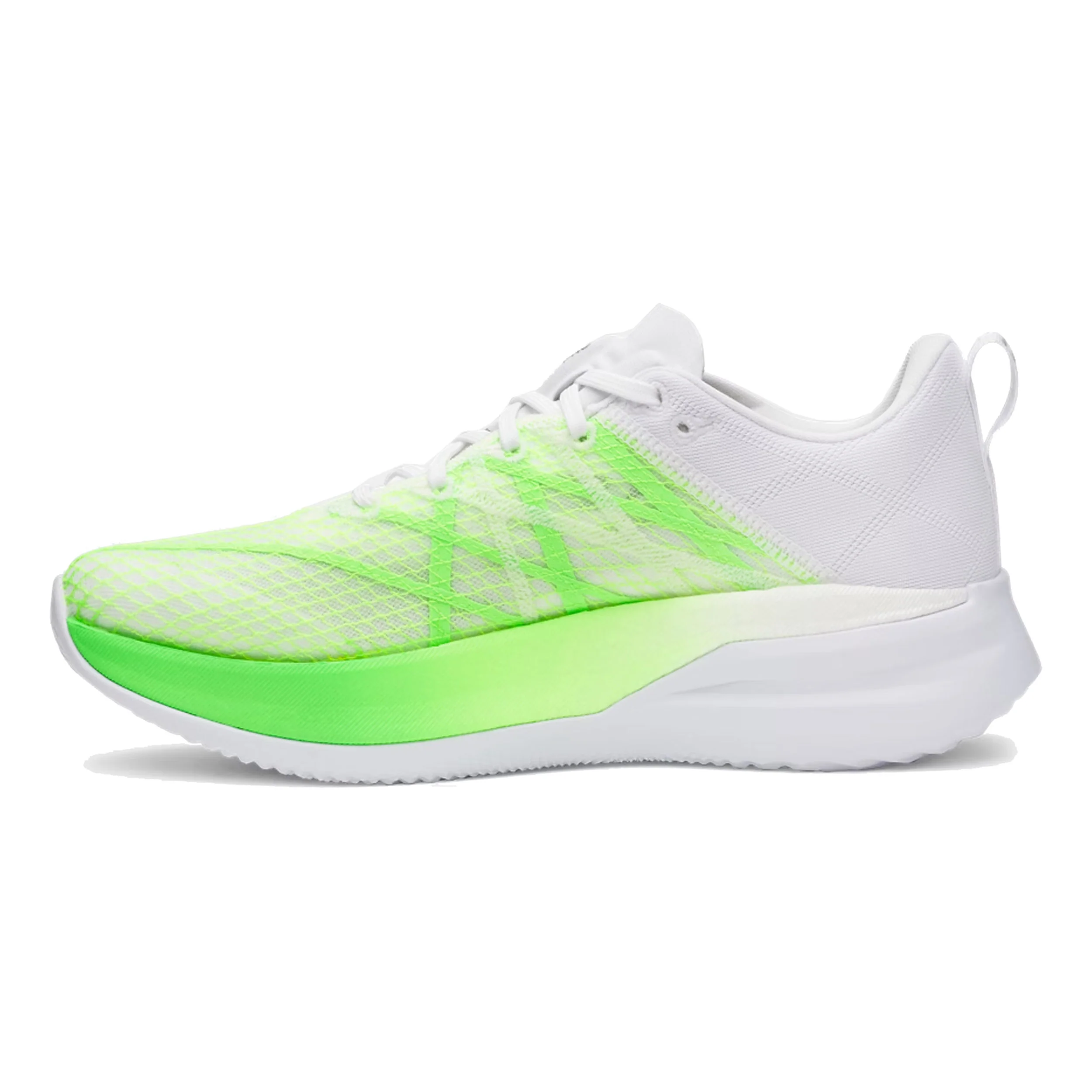 Velociti Pro Wettkampfschuh-Weiß,Neongrün - Image 2