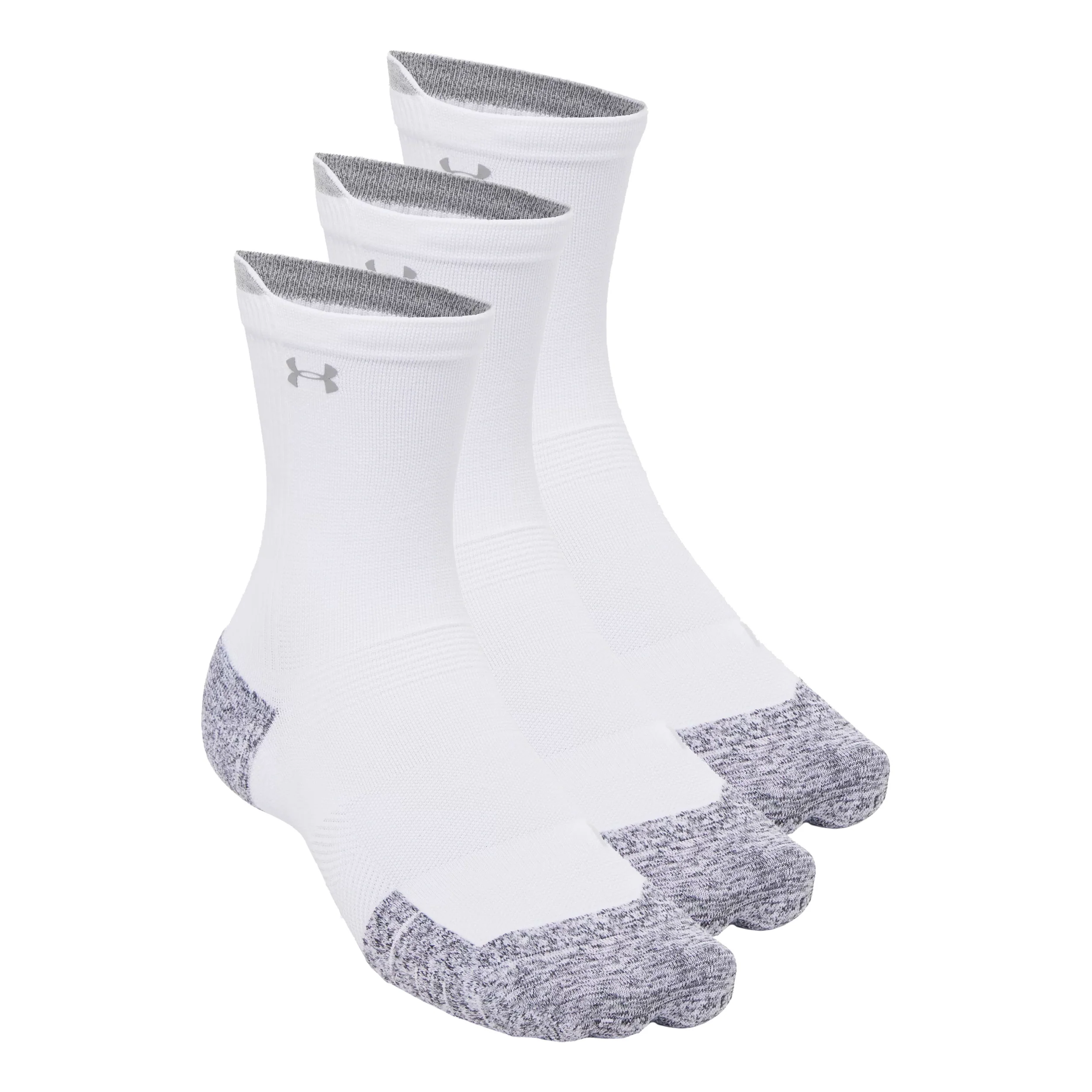 Velociti Run Cush Crew 3pack Laufsocken Unisex - weiß, weiß