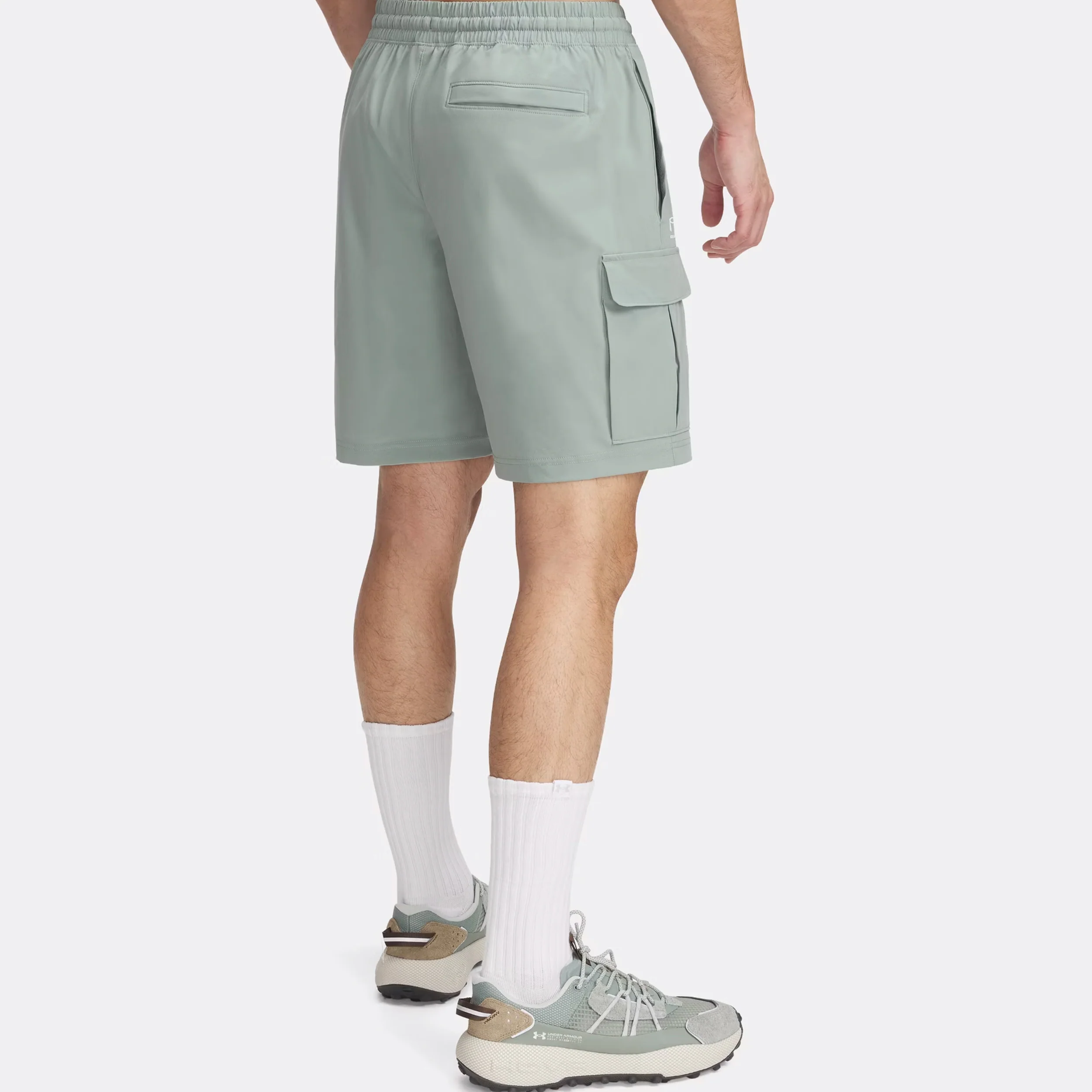 Vibe Woven Cargo Shorts Herren-Grün - Image 2