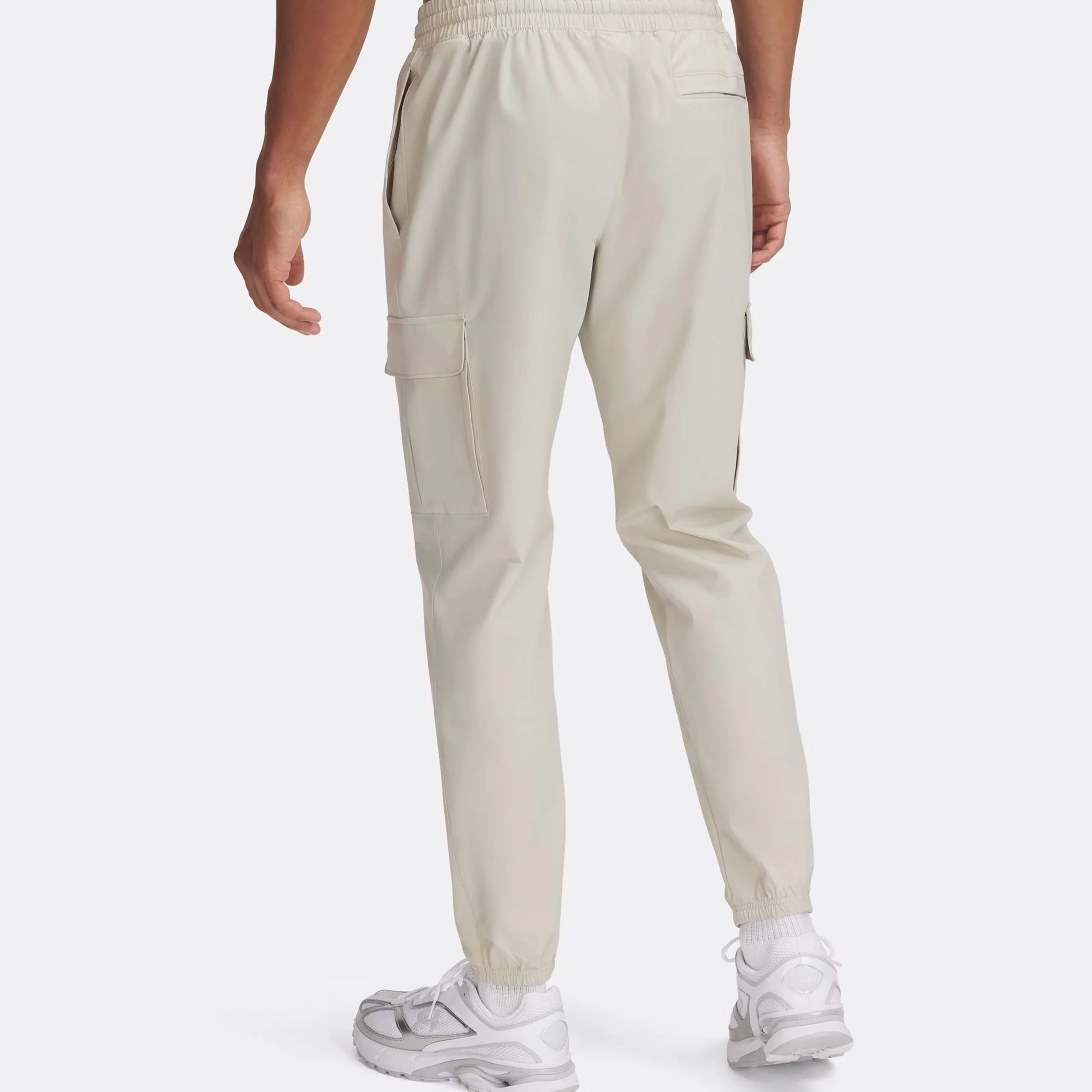Vibe Woven Cargo Trainingshose Herren-Creme - Image 2