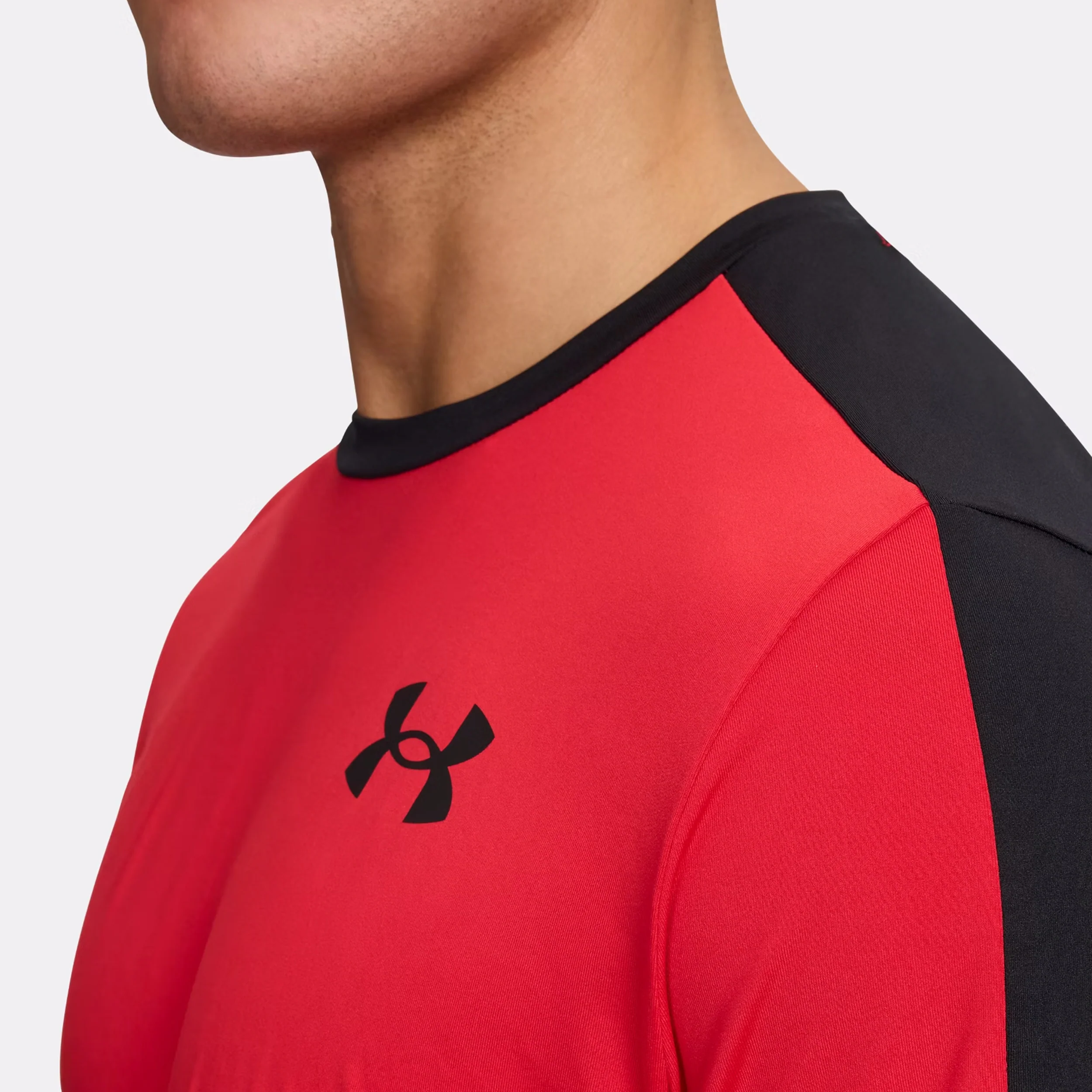 Wordmark T-Shirt Herren-Rot - Image 3