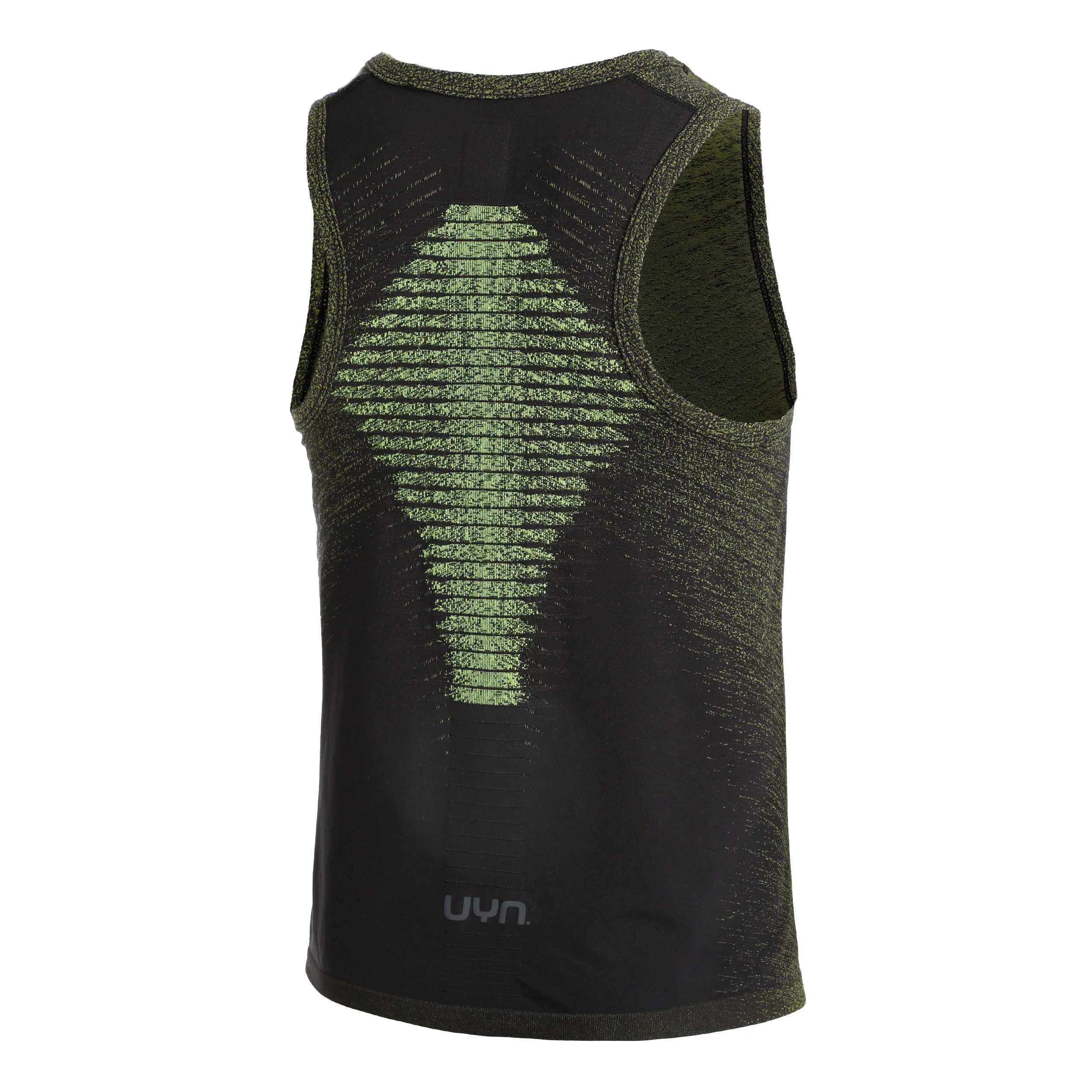 Exceleration OW Sleeveless Lauftop Herren-Schwarz,Grün - Image 2