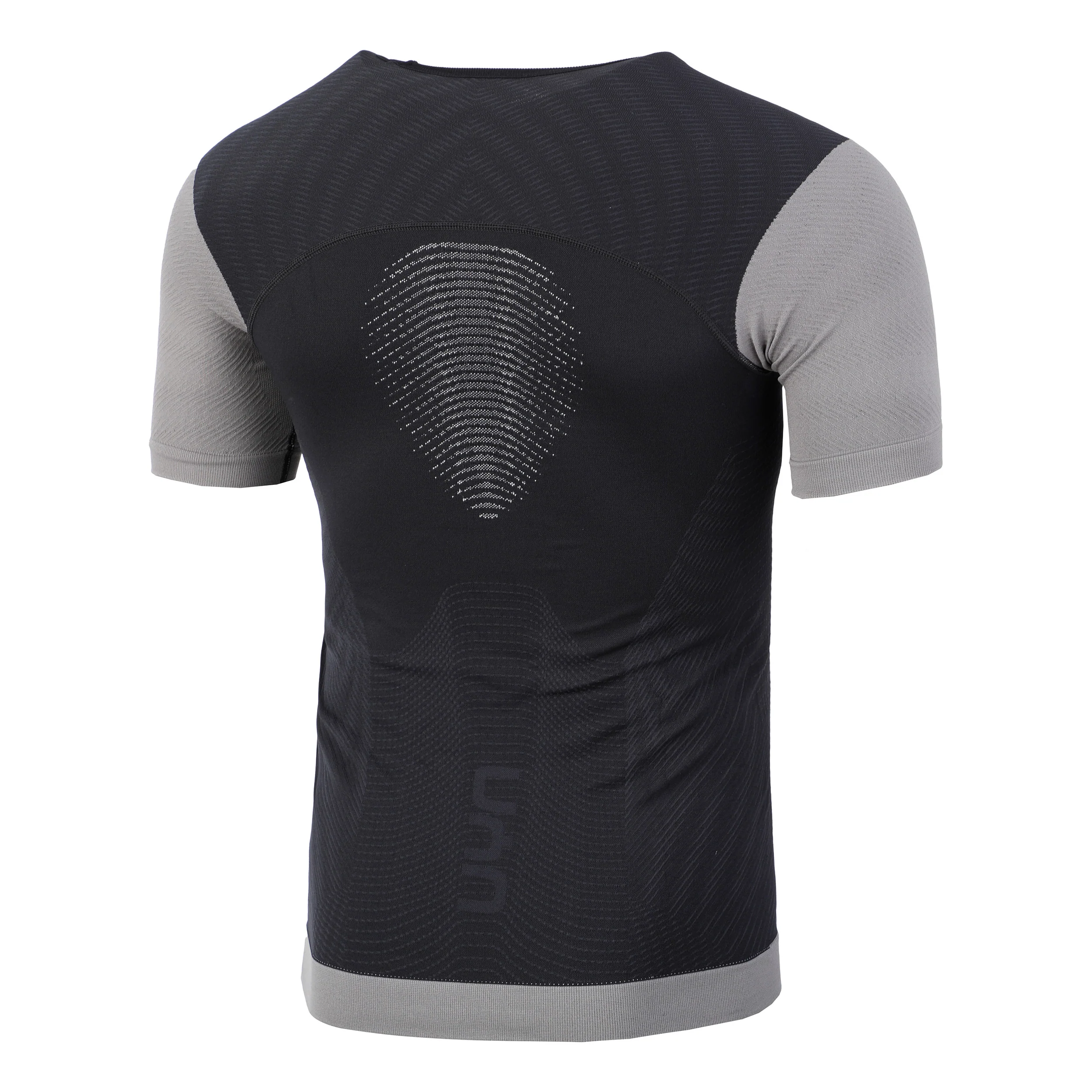 PB42 OW Laufshirt Herren-Schwarz,Grau - Image 2