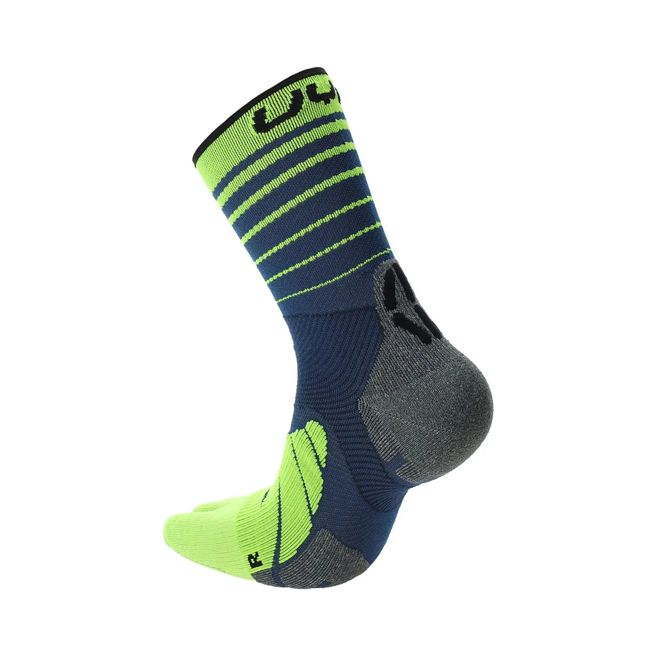 Runner's Five Laufsocken Herren-Blau,Gelb - Image 4