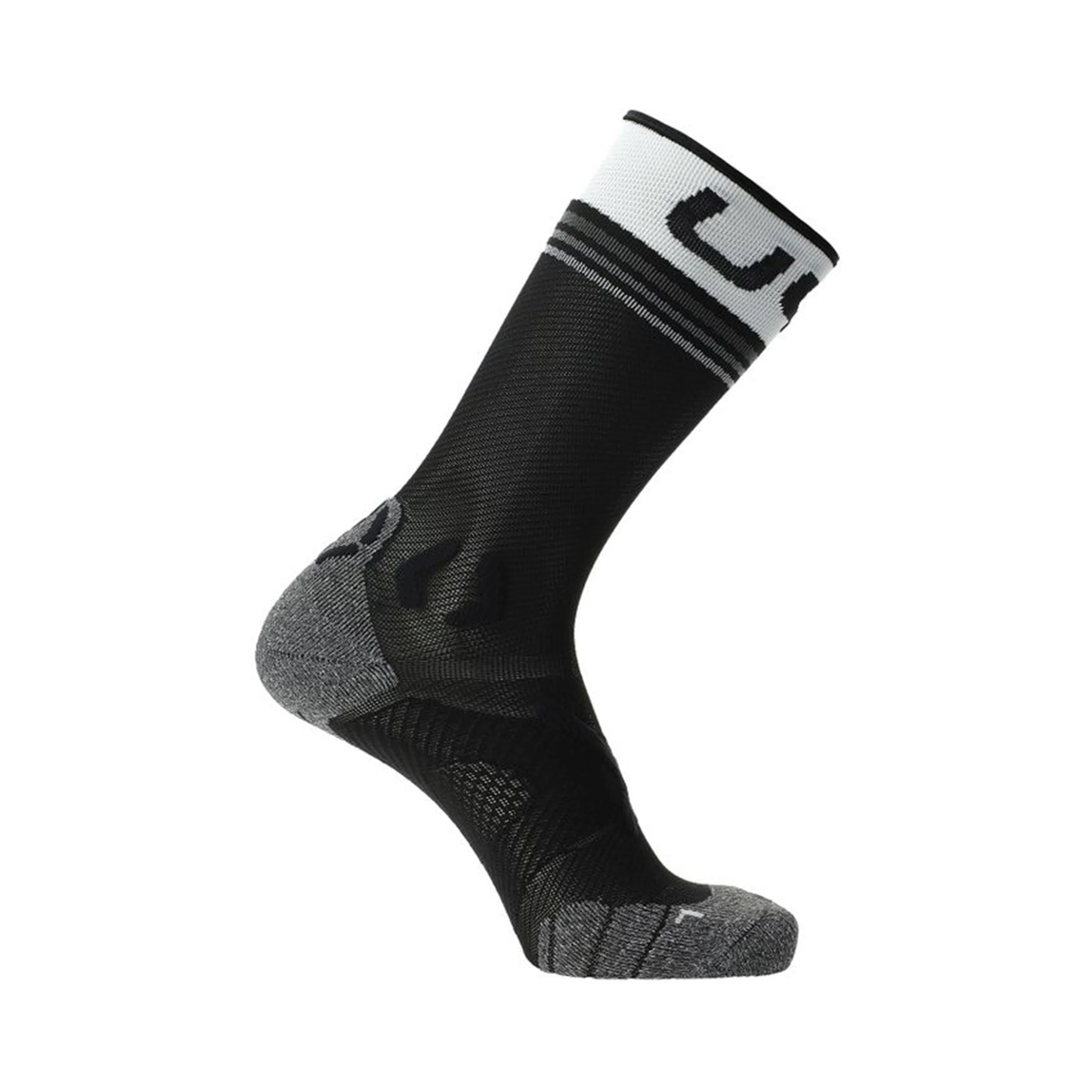 Runner's One Laufsocken Herren-Schwarz,Weiß - Image 3
