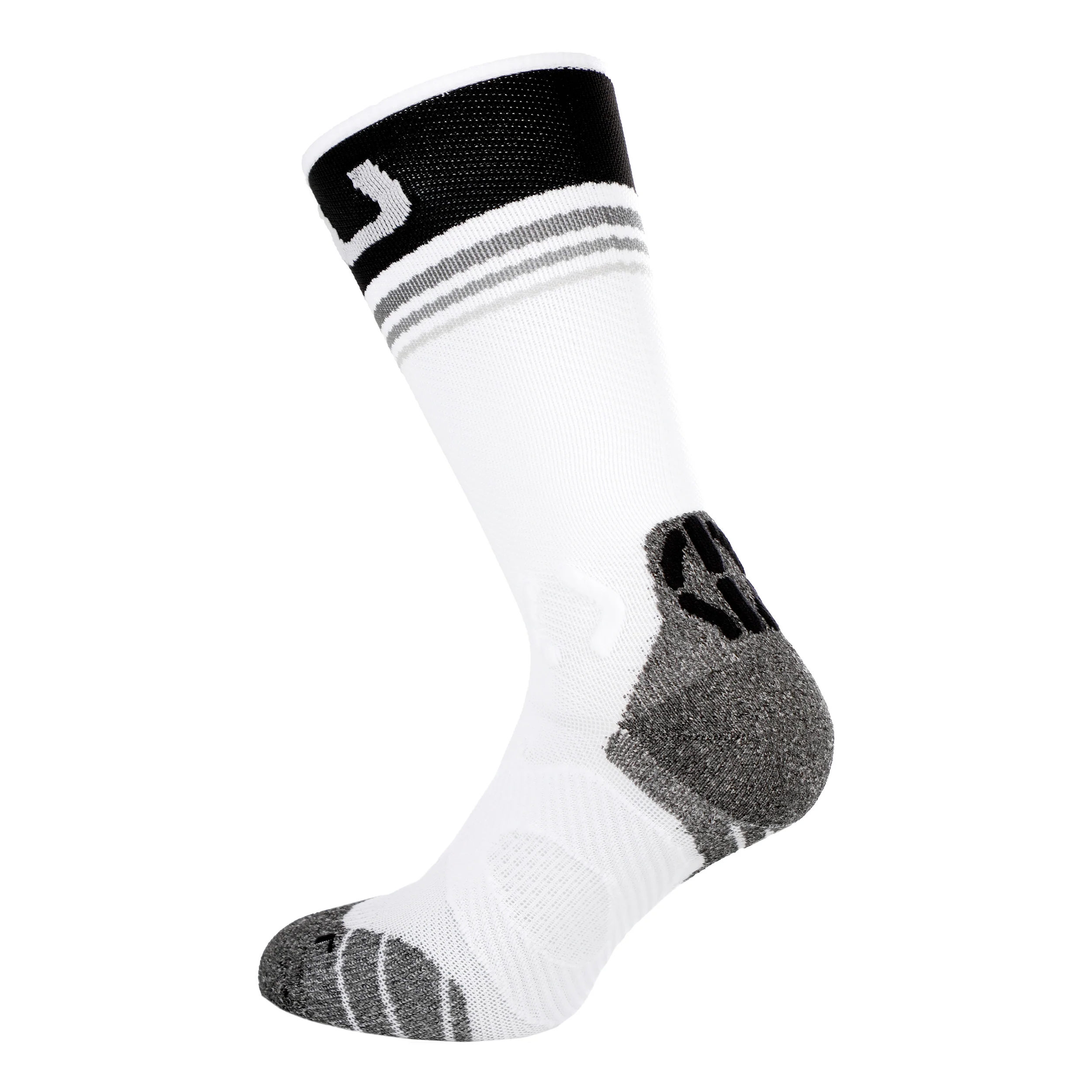 Runner's One Laufsocken Herren-Weiß,Schwarz - Image 2