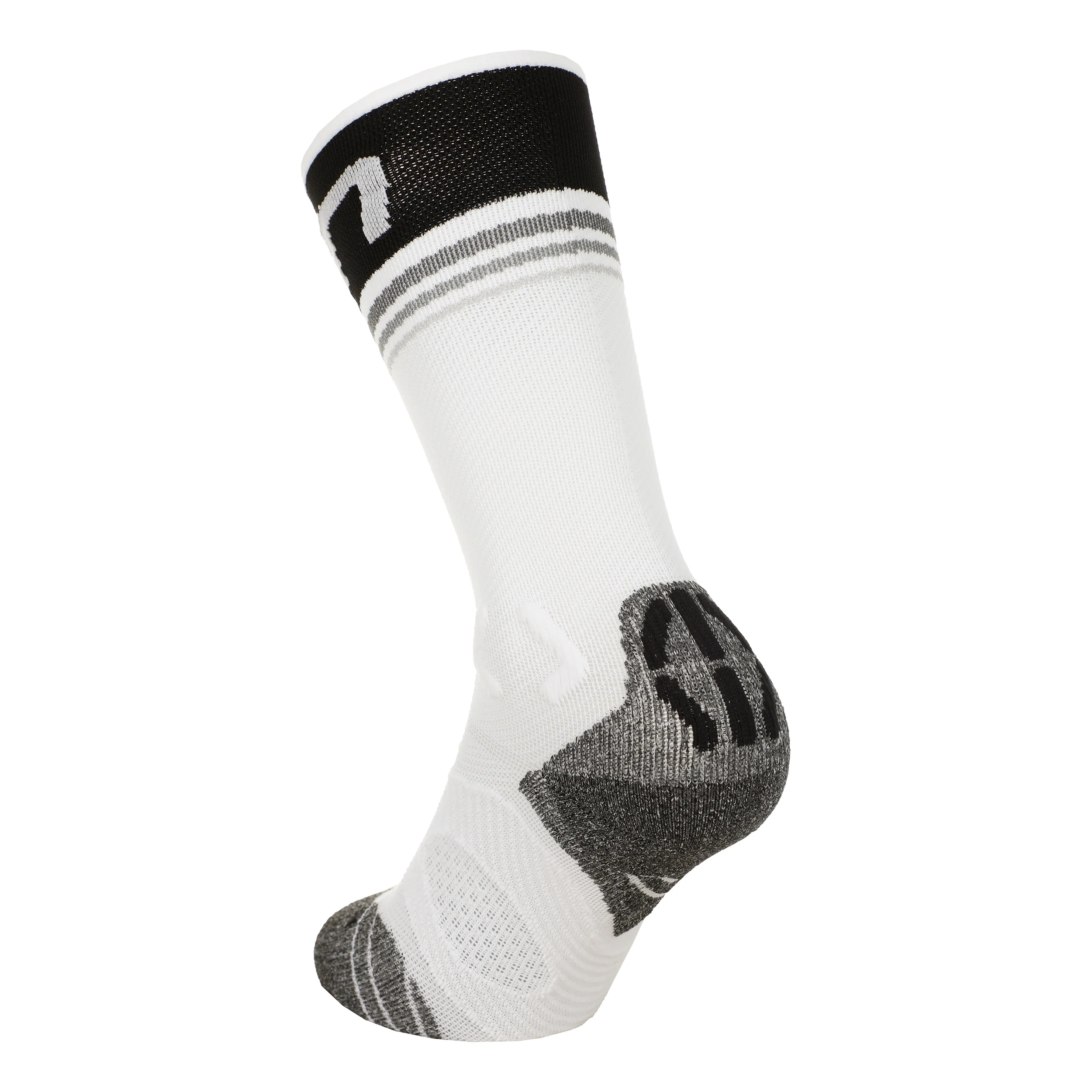 Runner'S One Mid Laufsocken Damen-Weiß,Schwarz - Image 2