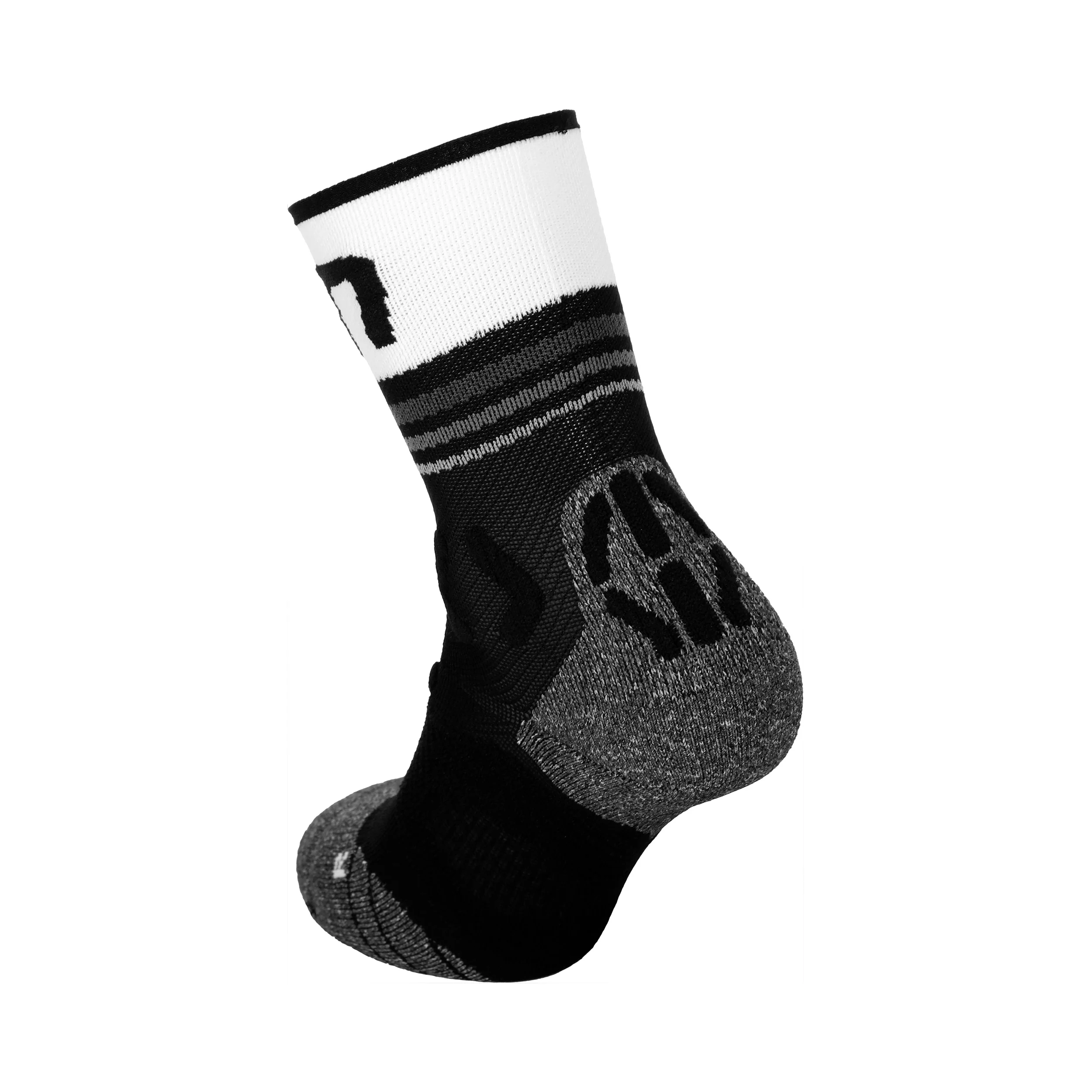 Runner's One Short Laufsocken Damen-Schwarz,Weiß - Image 2