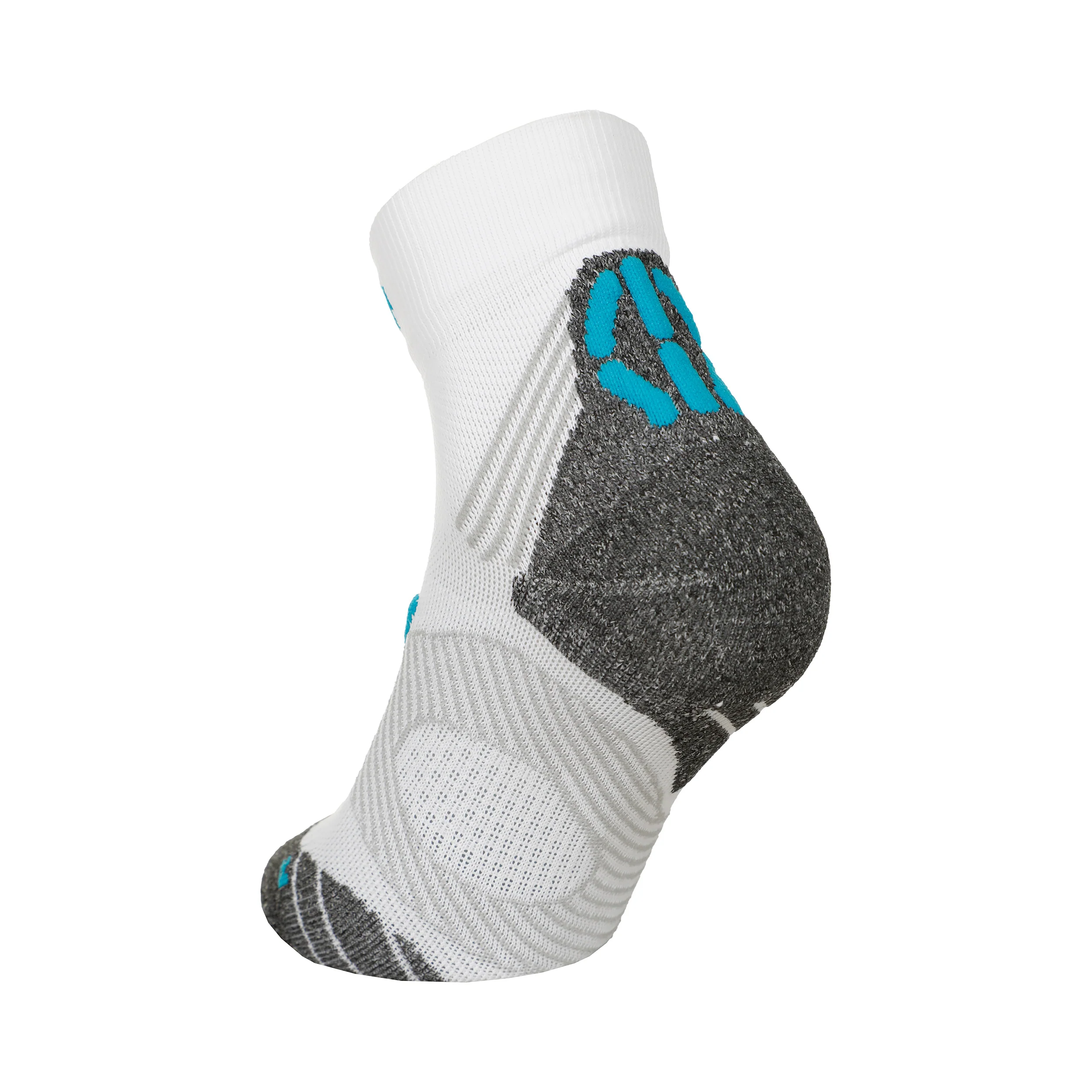 Super Fast Laufsocken 2er Pack Damen-Weiß,Türkis - Image 4