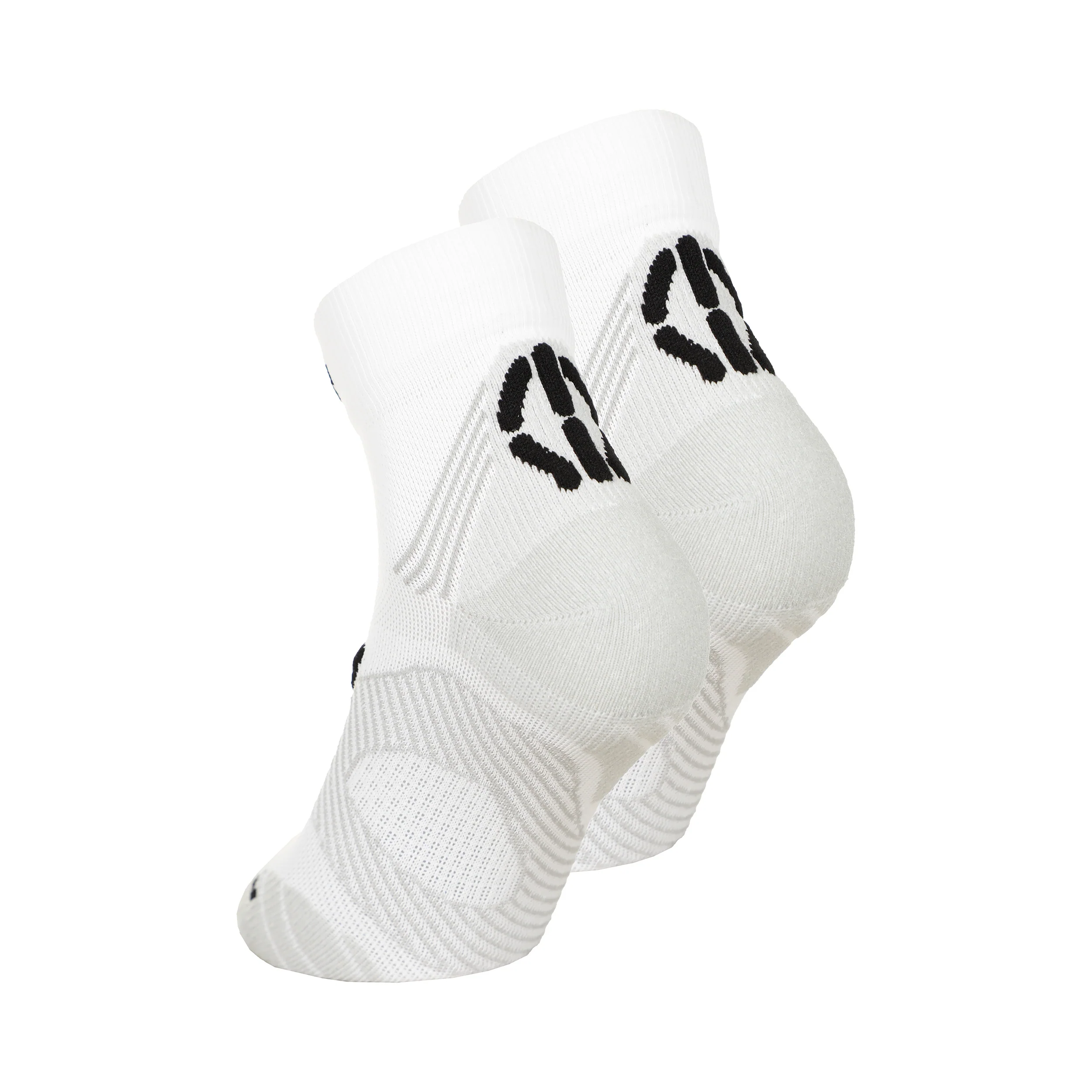 Super Fast Laufsocken 2er Pack Herren-Weiß,Schwarz - Image 2