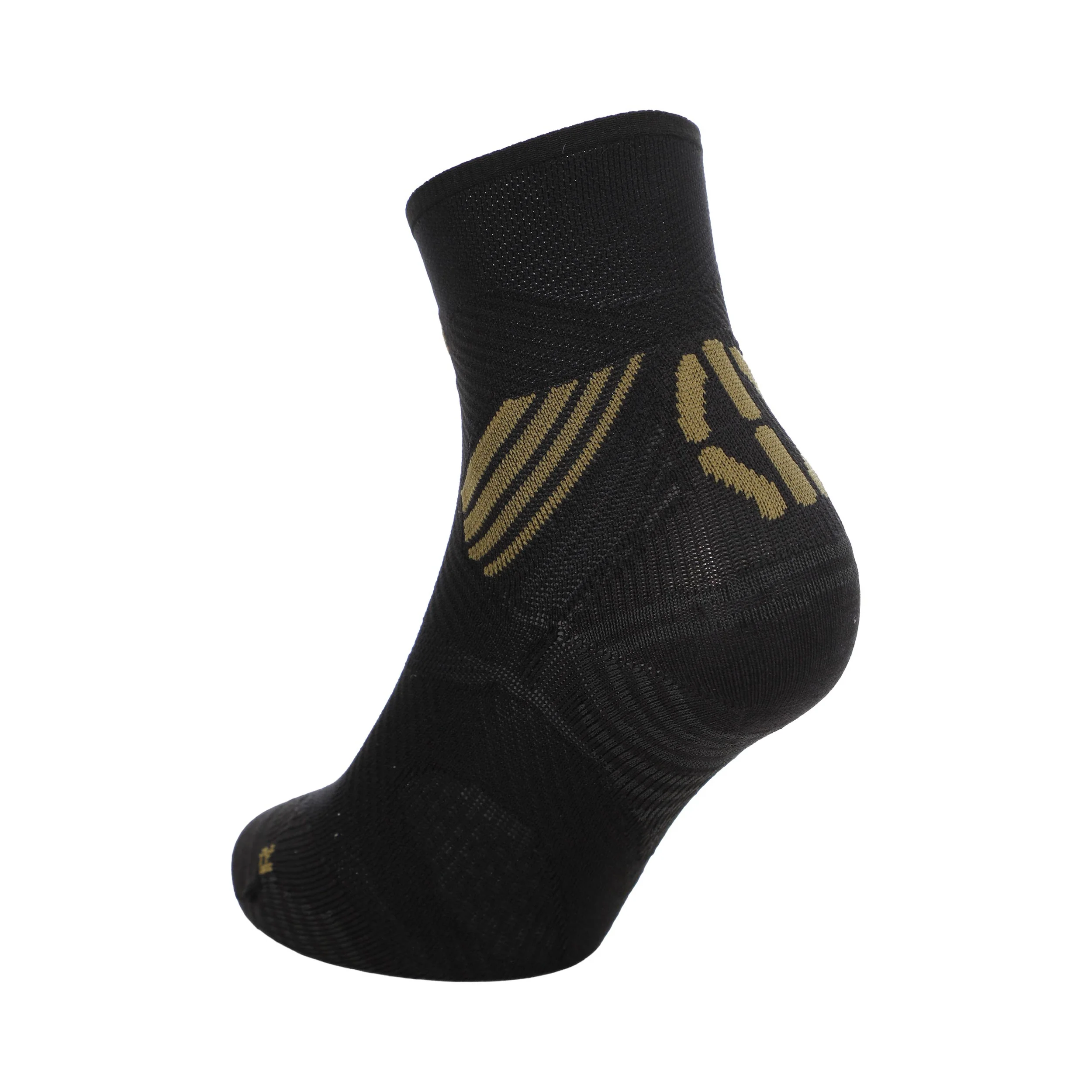 Trail One Grip Laufsocken Damen - schwarz, oliv - Image 2