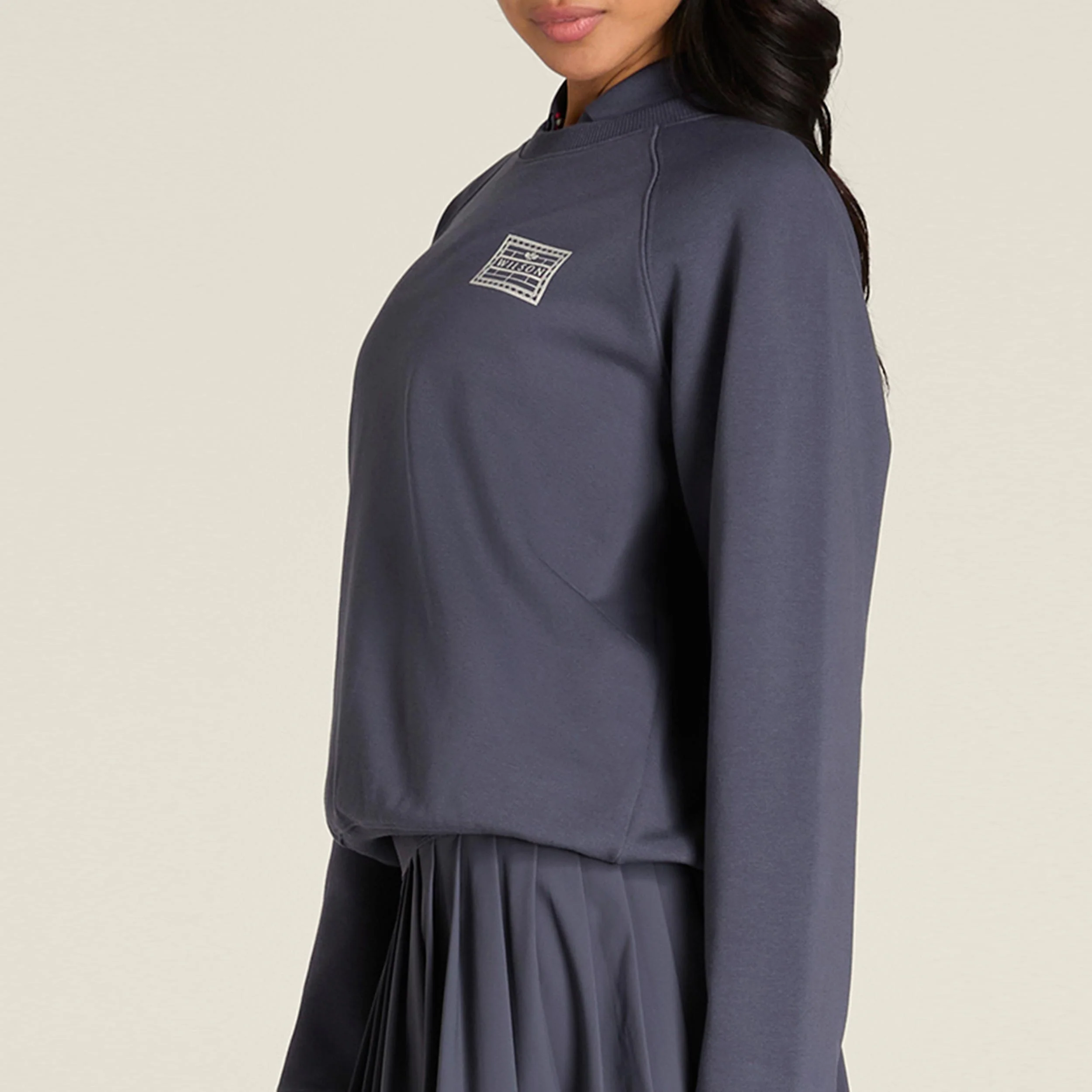 Classic Crew Sweatshirt Damen-grau - Image 3