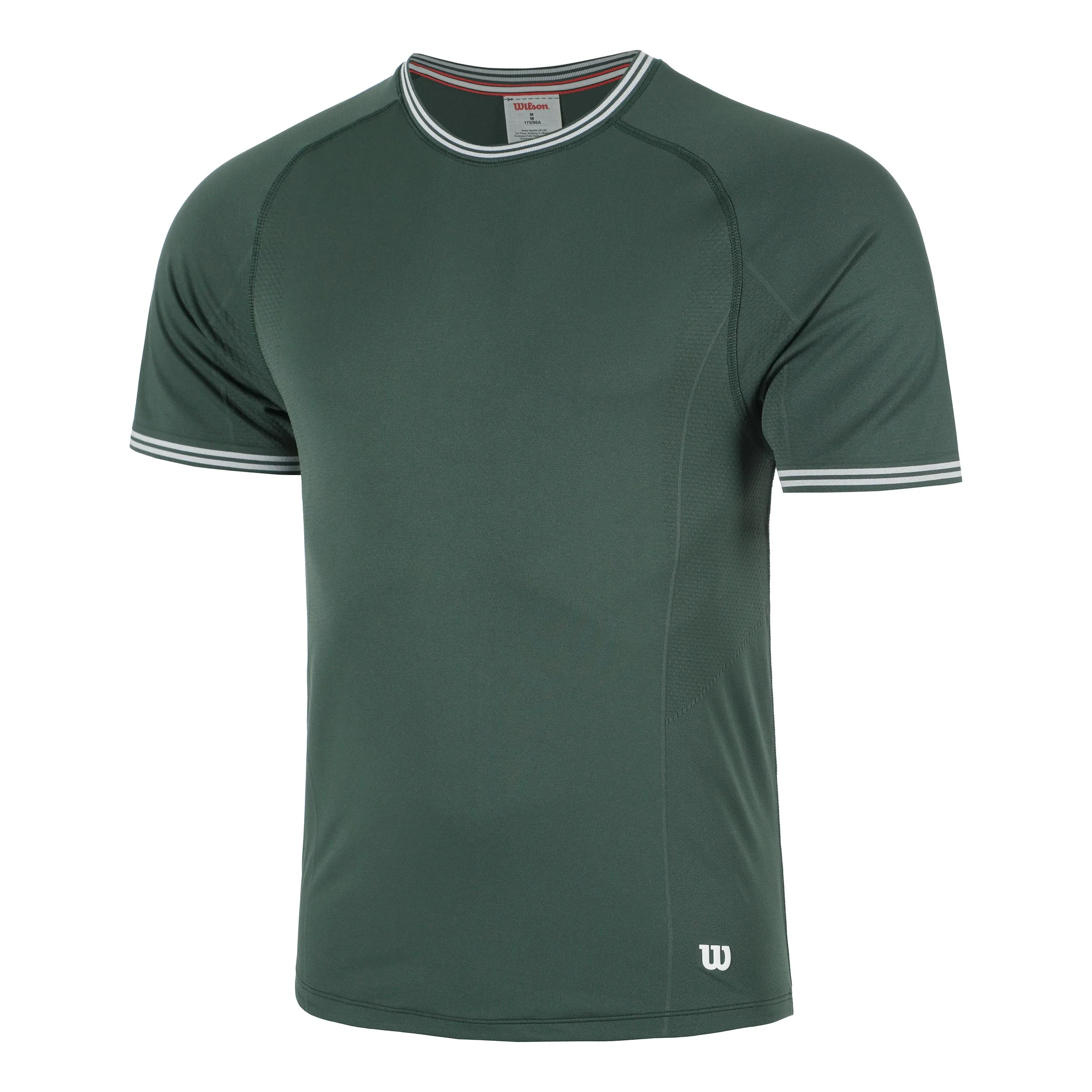 Court Performance Crew T-Shirt Herren-Dunkelgrün
