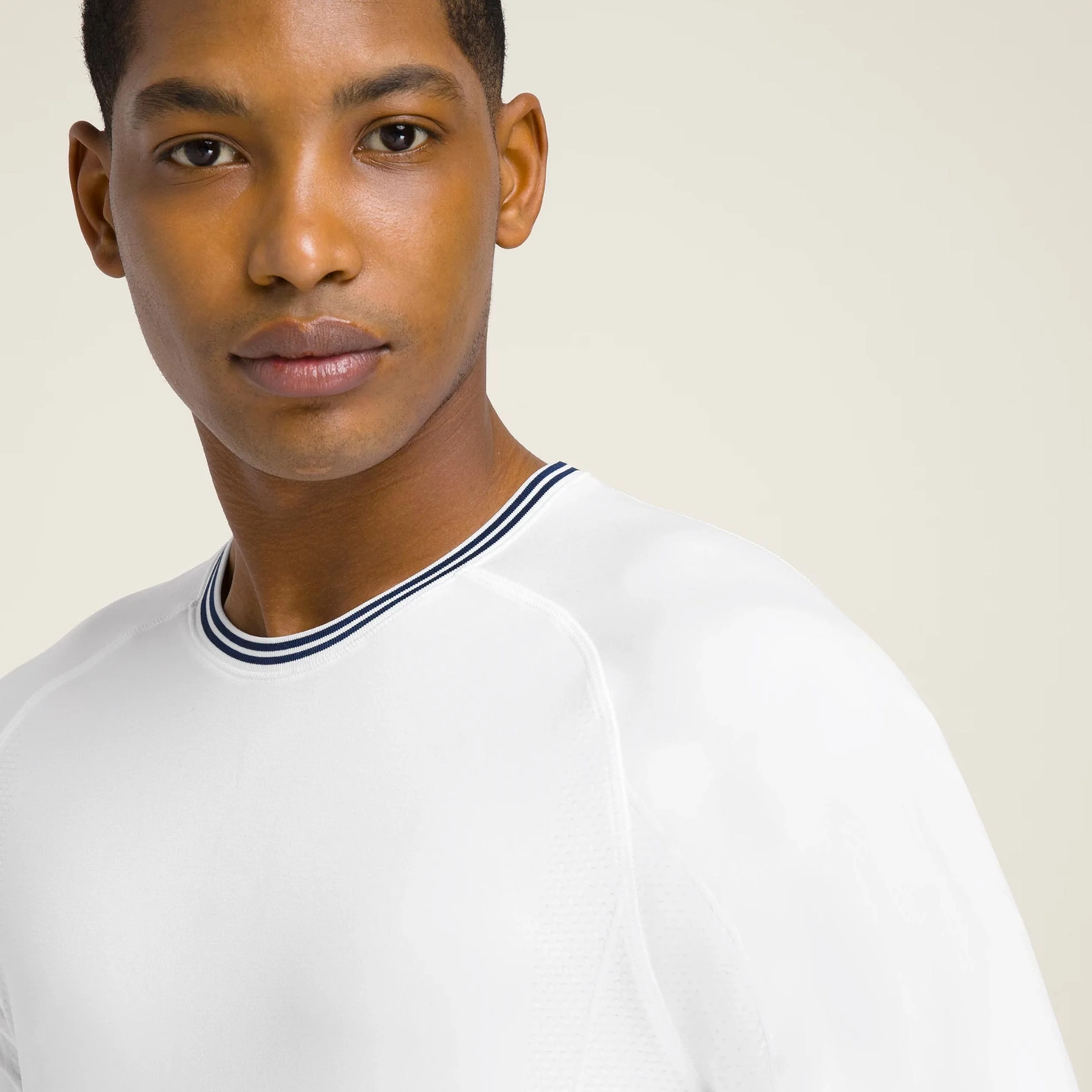 Court Performance Crew T-Shirt Herren-Weiß - Image 8