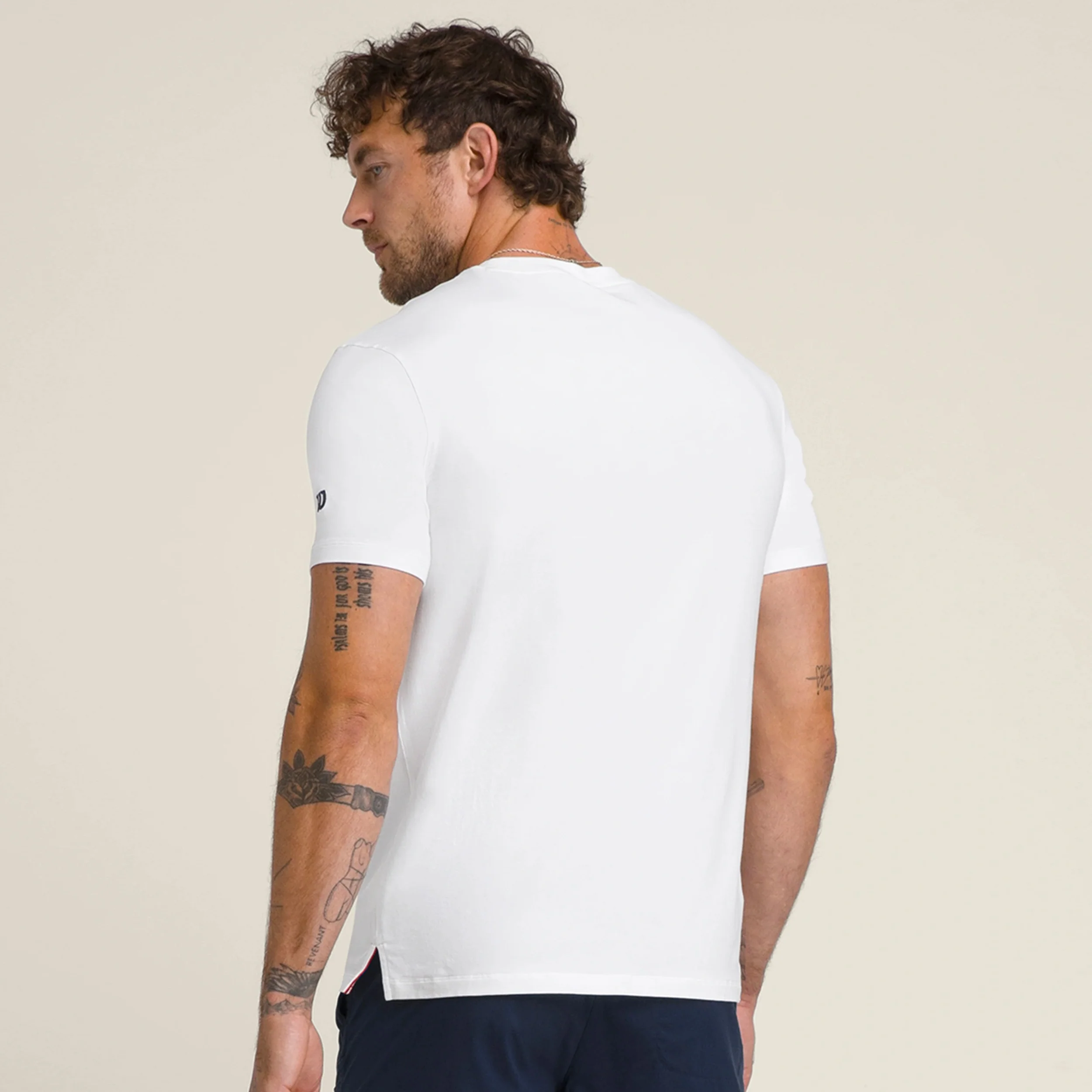 Easy Street T-Shirt Herren-Weiß - Image 3