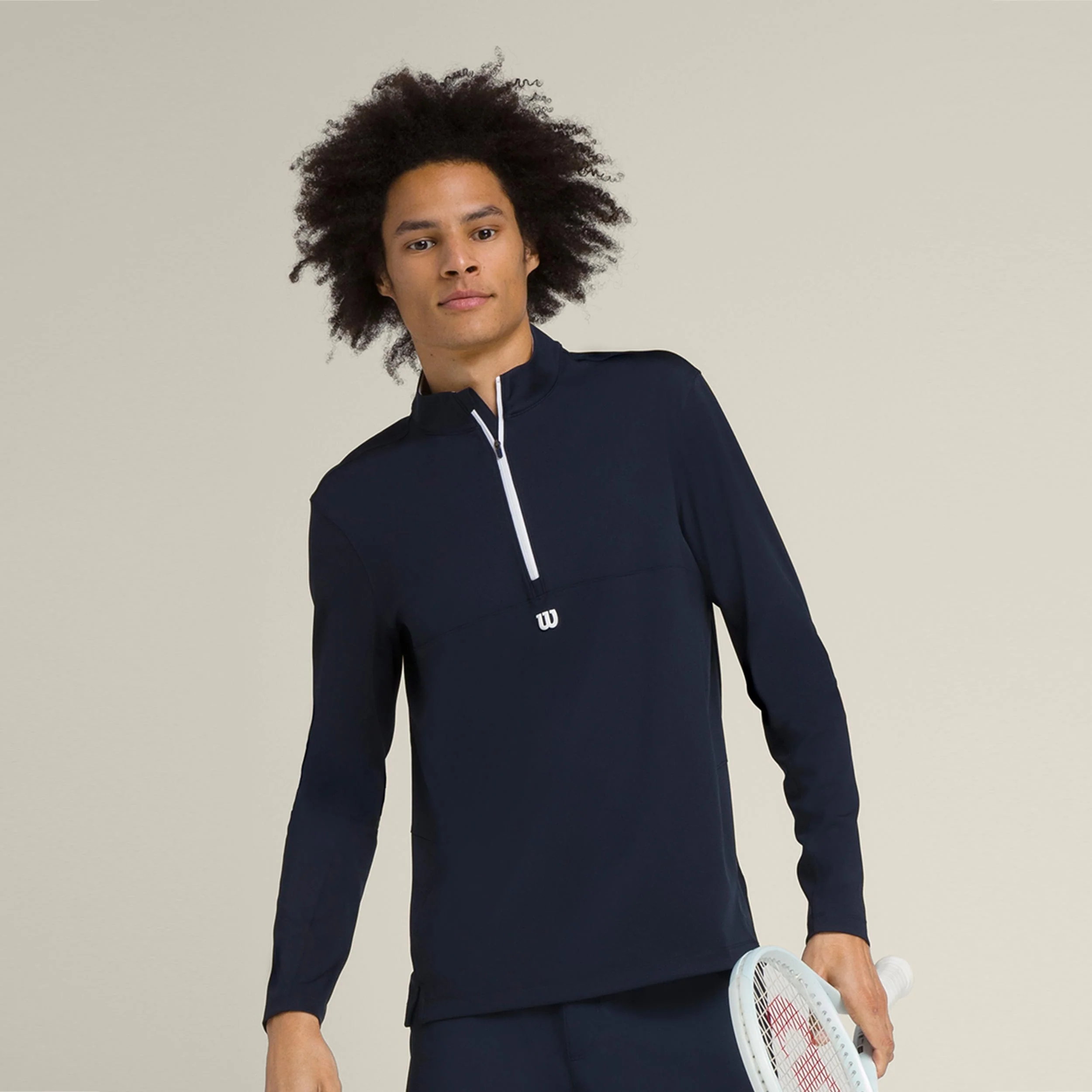 Elevate Performance Longsleeve Herren-Dunkelblau - Image 6