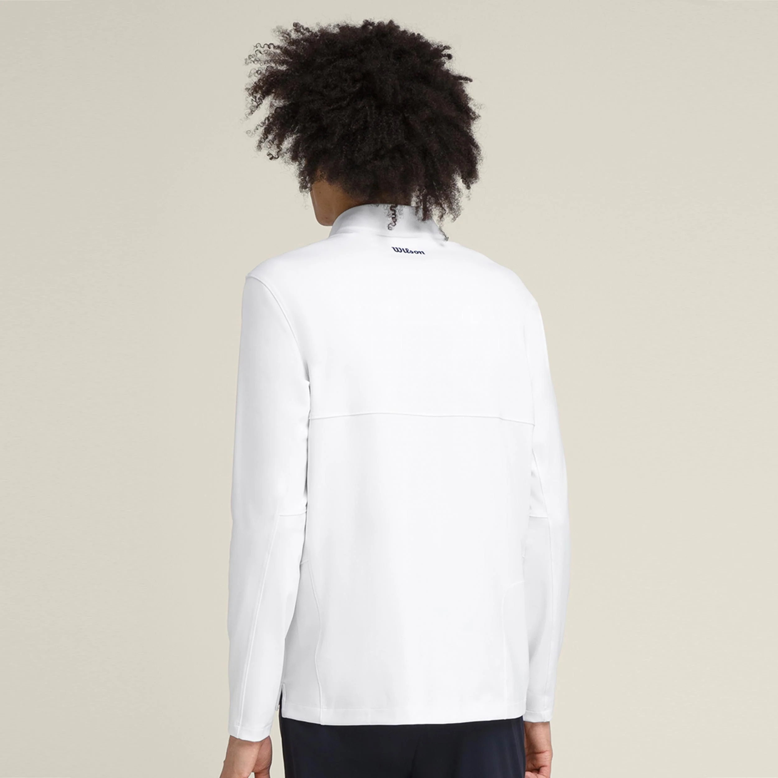 Elevate Performance Longsleeve Herren-Weiß - Image 7