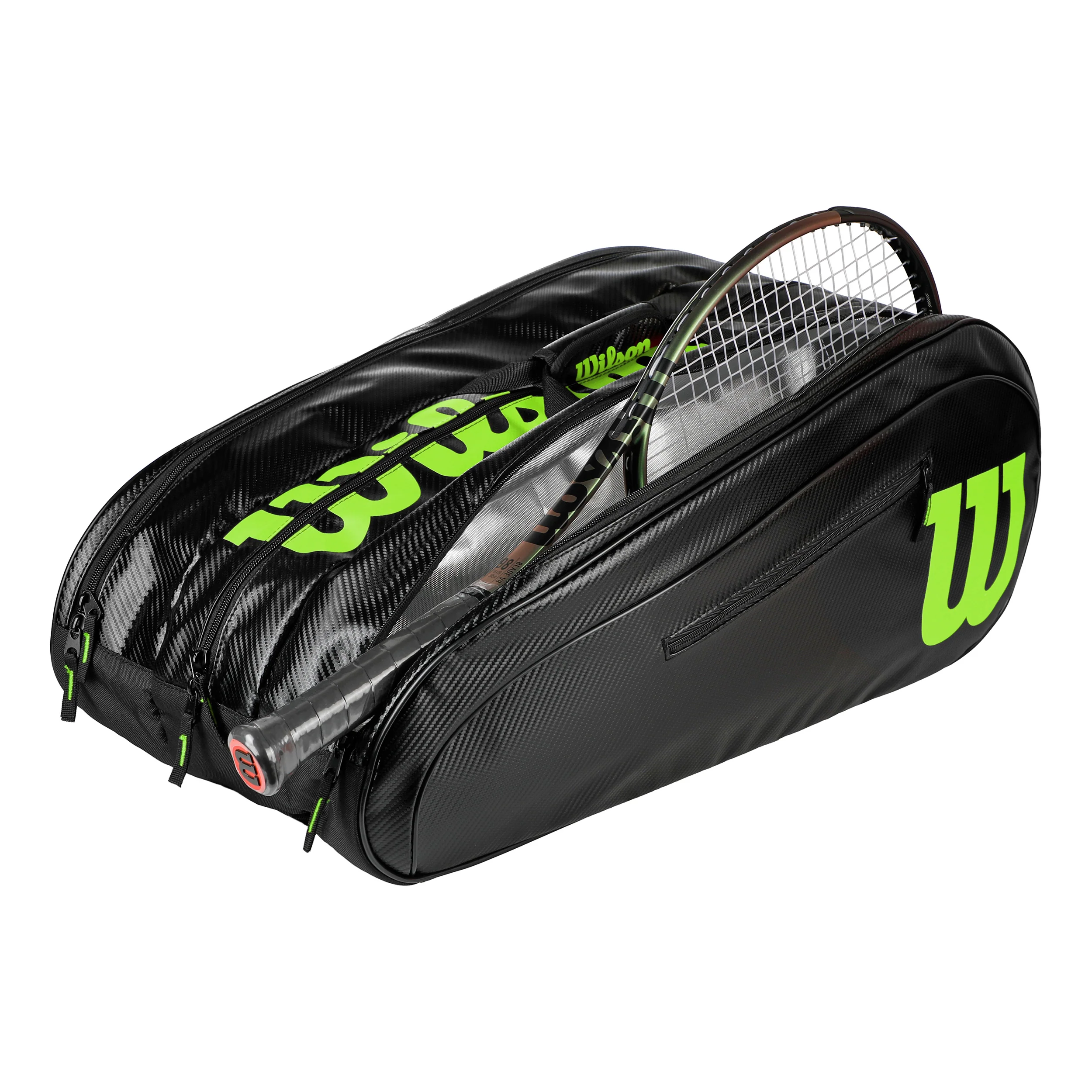 Elite Schlägertasche 15er Special Edition-Schwarz,Limette - Image 5