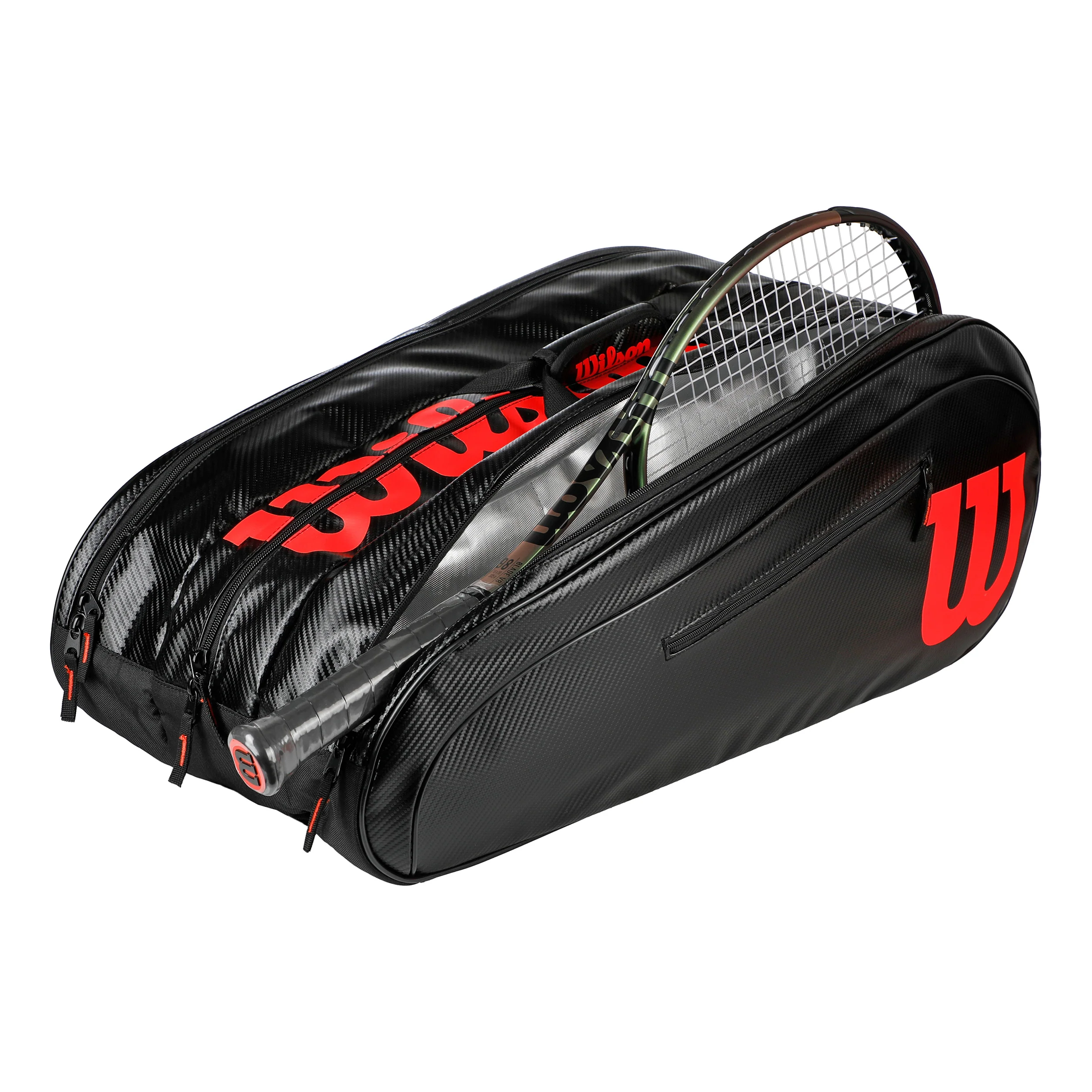 Elite Schlägertasche 15er Special Edition-Schwarz,Rot - Image 5