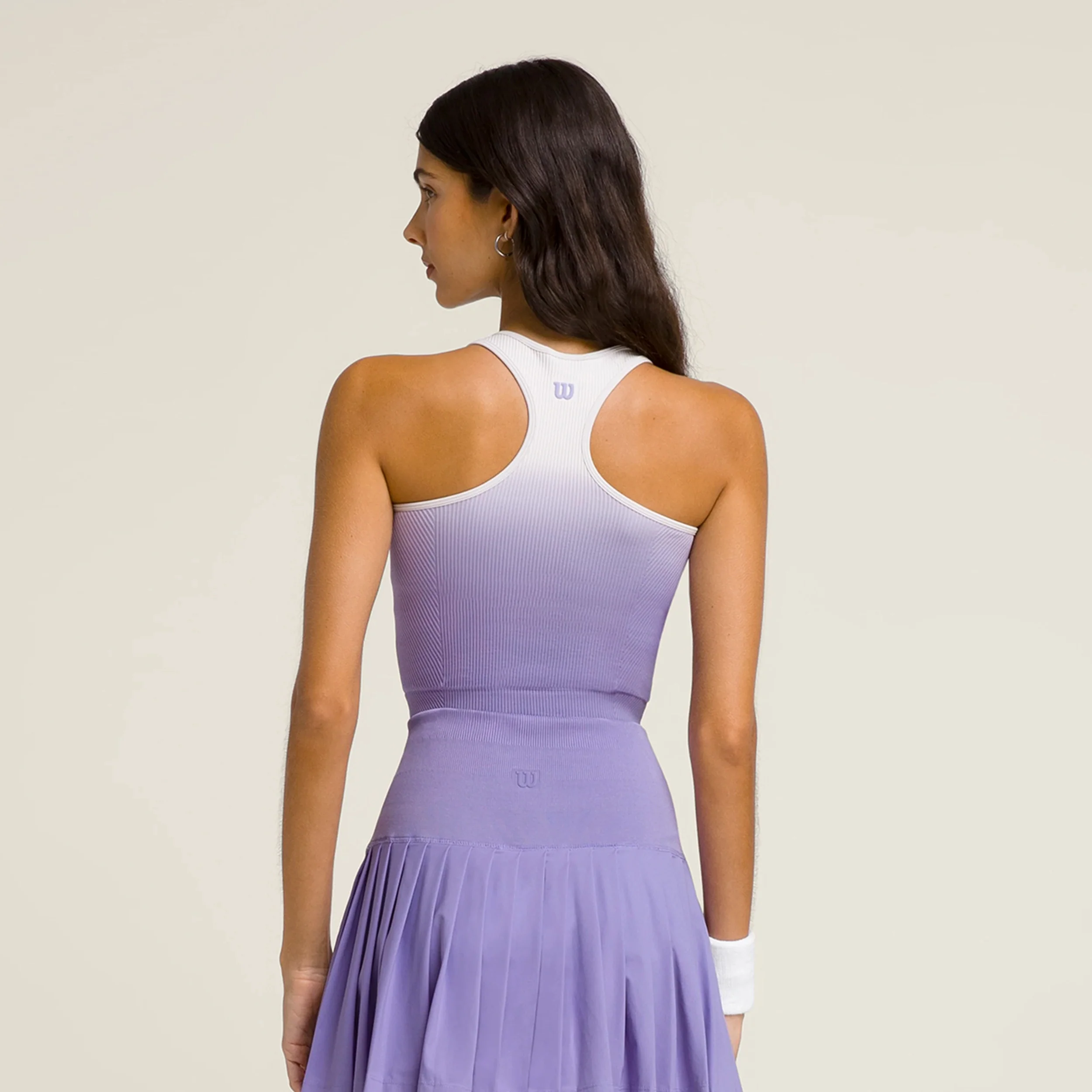 Everyday Brami Tank-Top Damen-Flieder,Weiß - Image 2