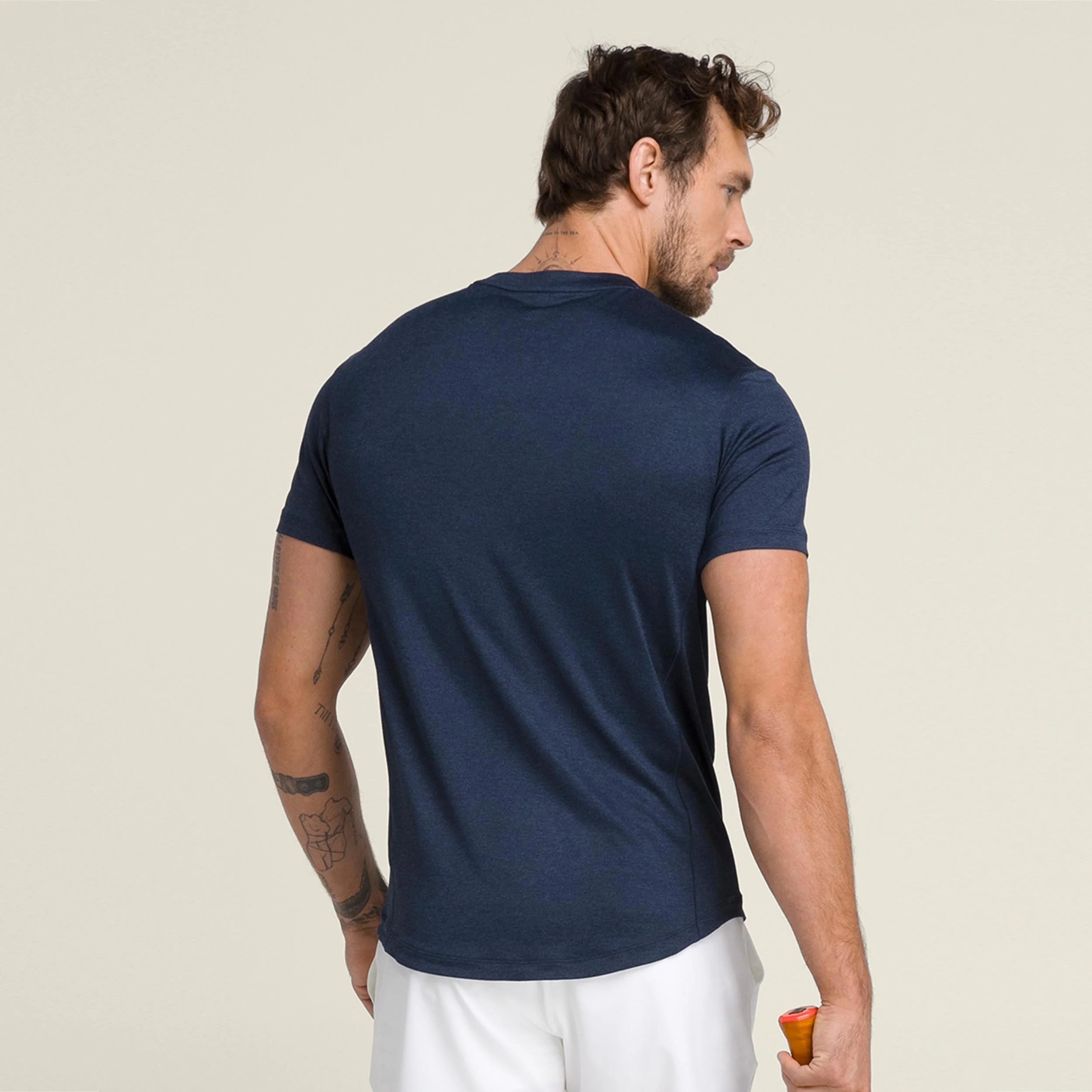 Everyday Performance T-Shirt Herren-Dunkelblau - Image 5