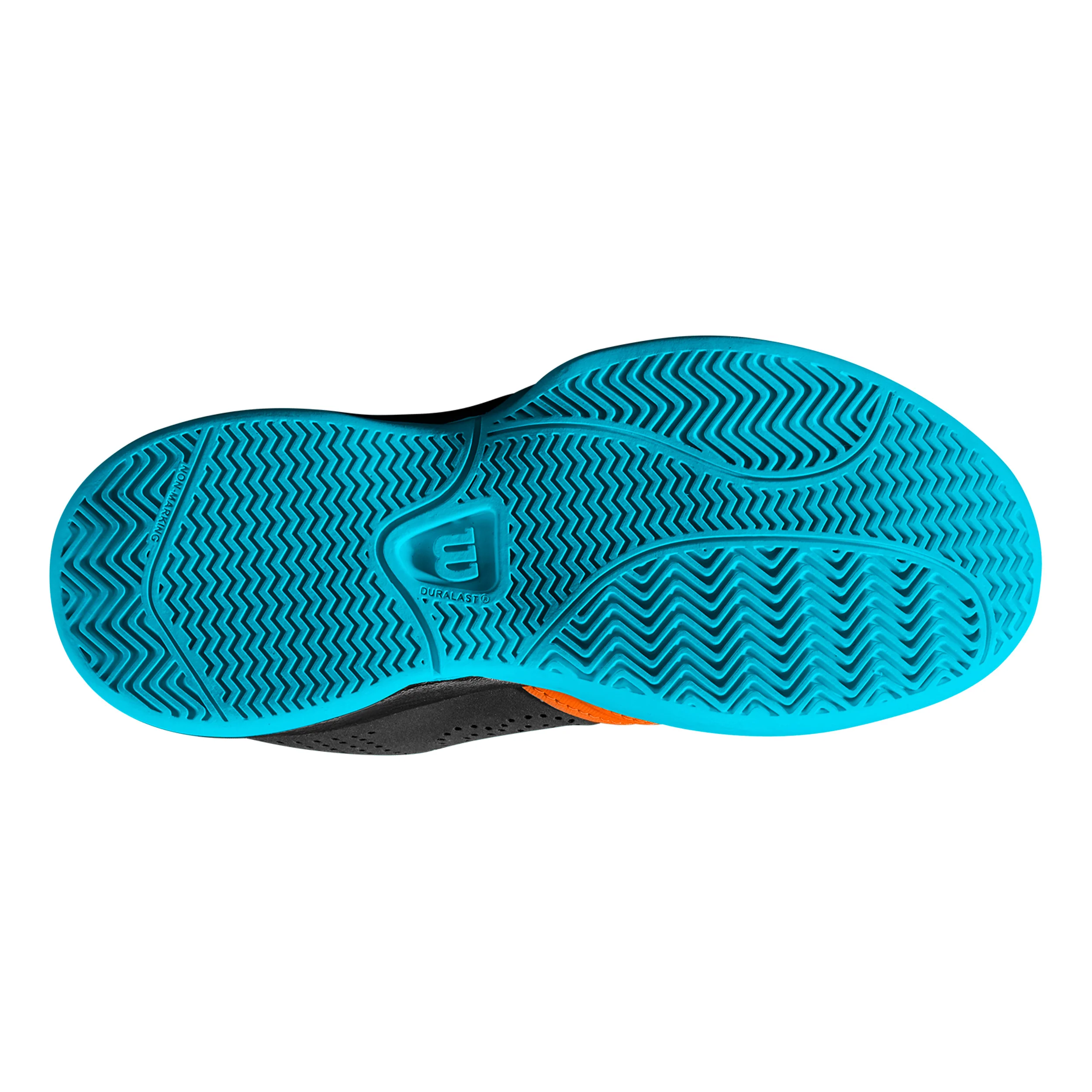 Kaos Padelschuh Kinder-Orange,Türkis - Image 2