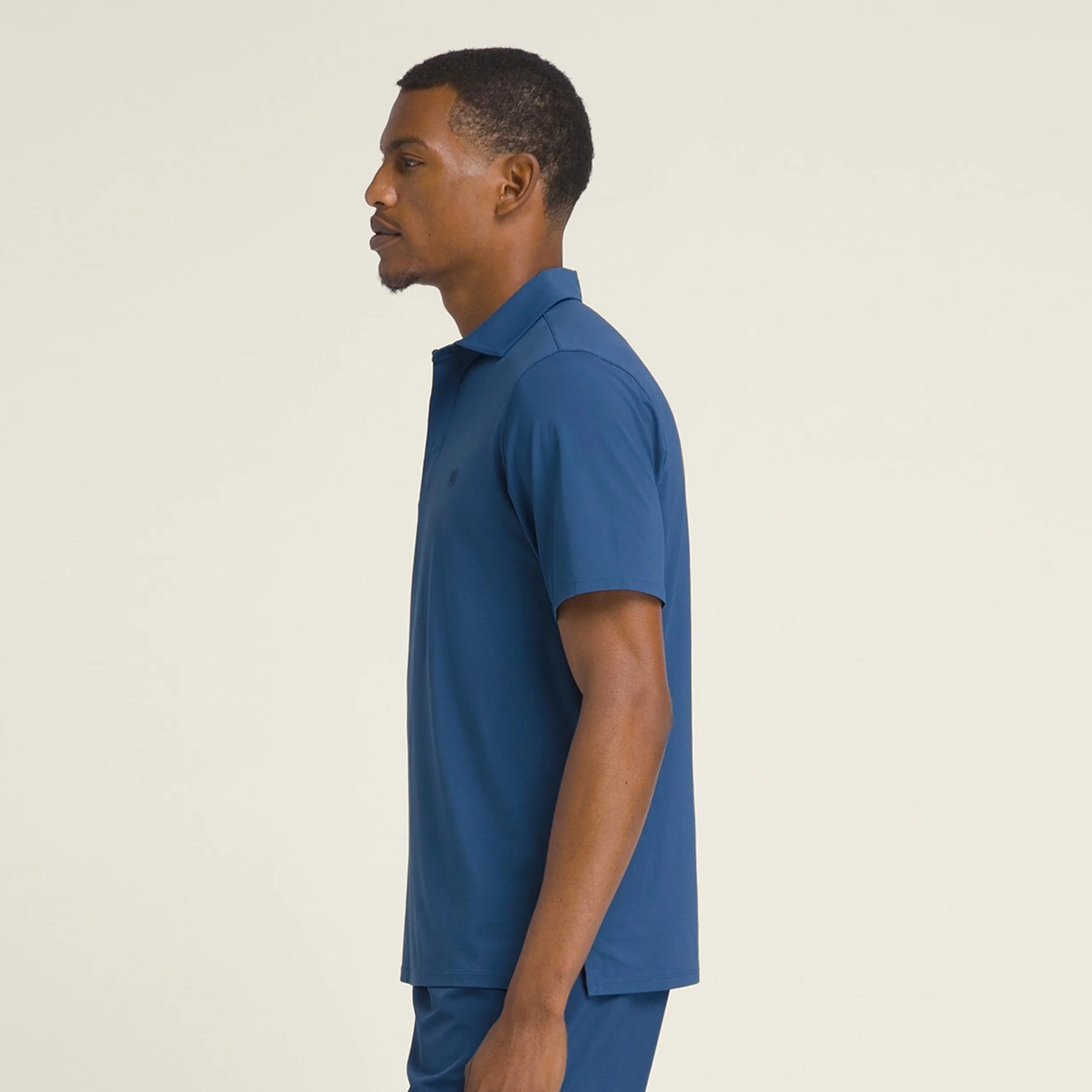 League Polo Herren-Blau - Image 3