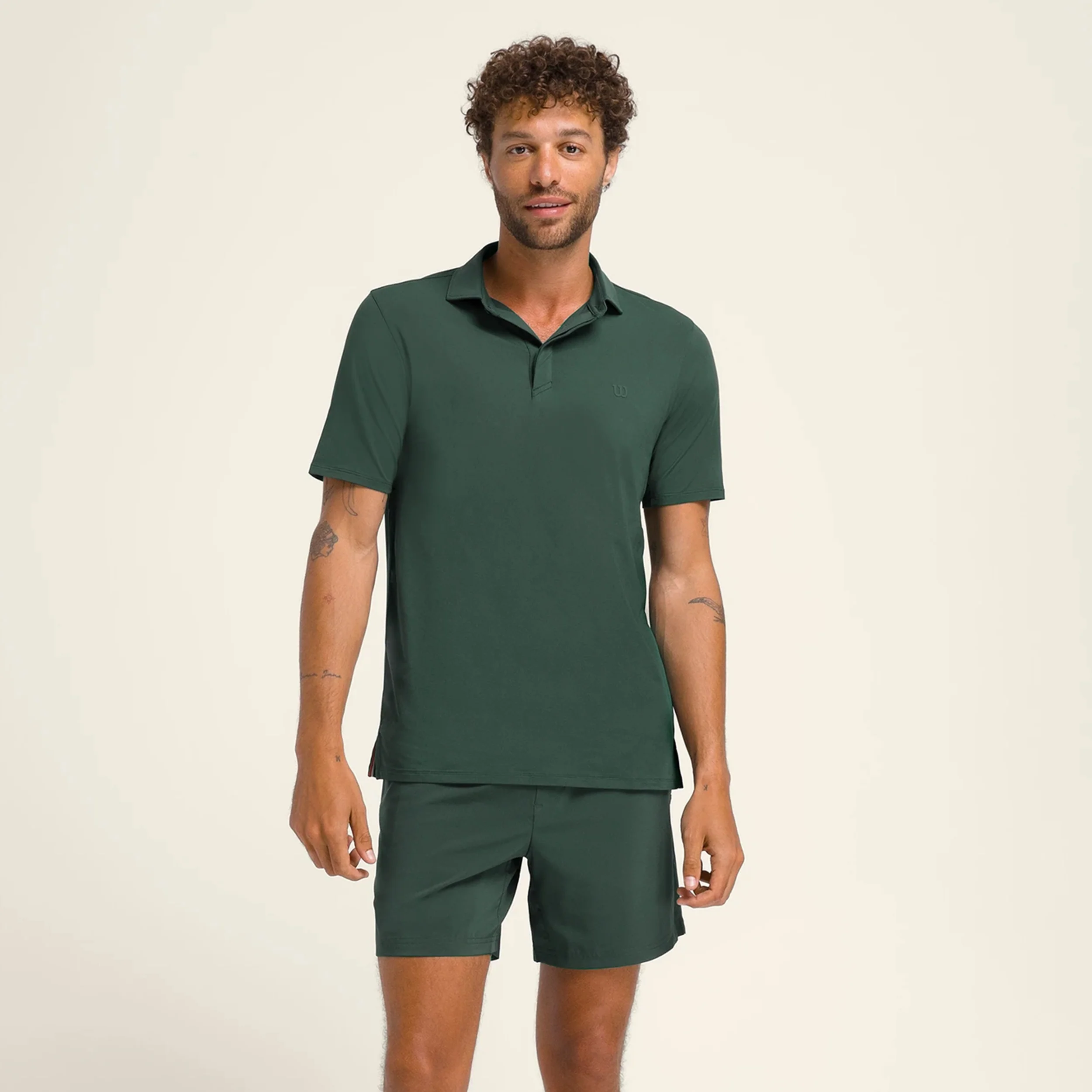 League Polo Herren-Dunkelgrün - Image 9