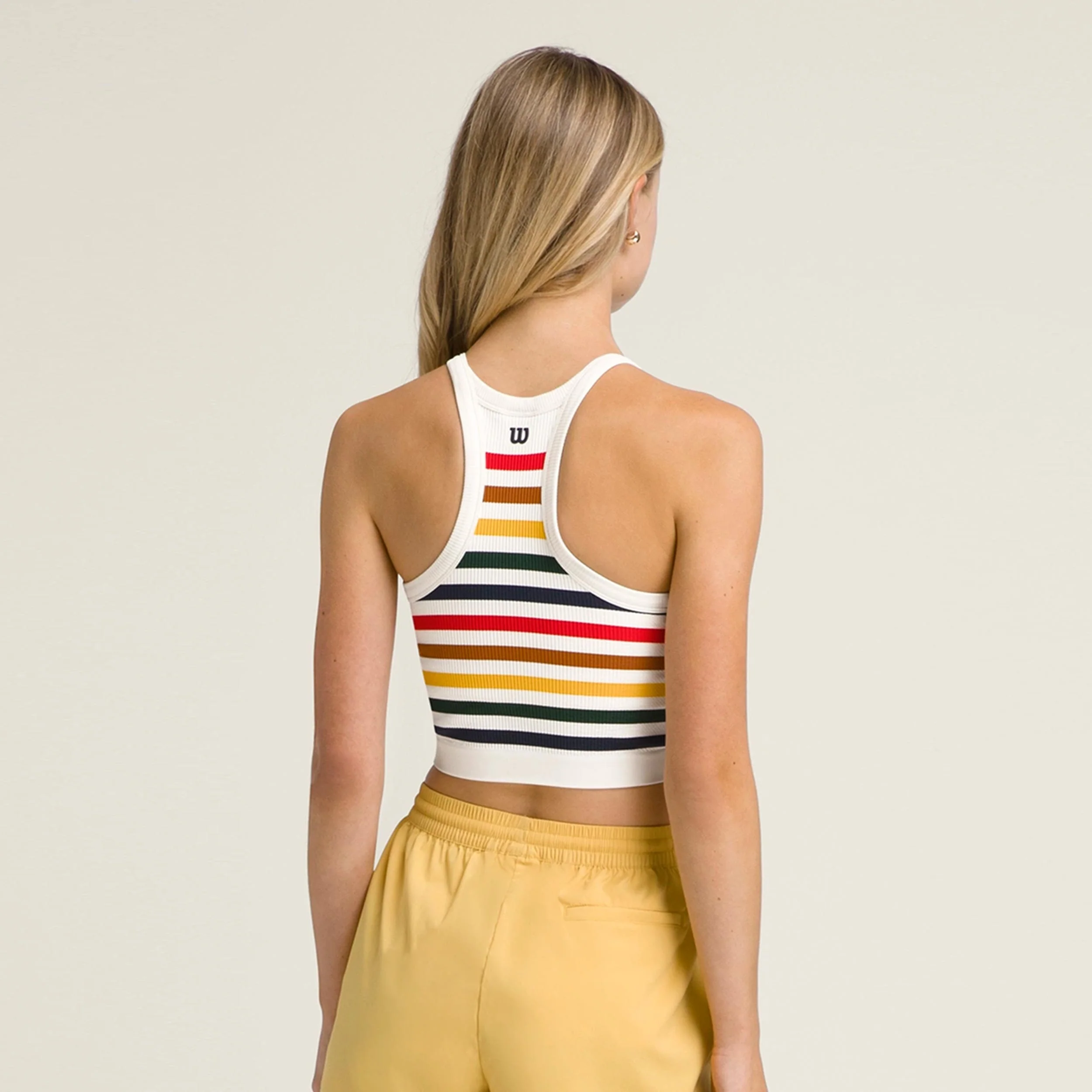 On The Daily Brami Tank-Top Damen-Creme,Mehrfarbig - Image 2