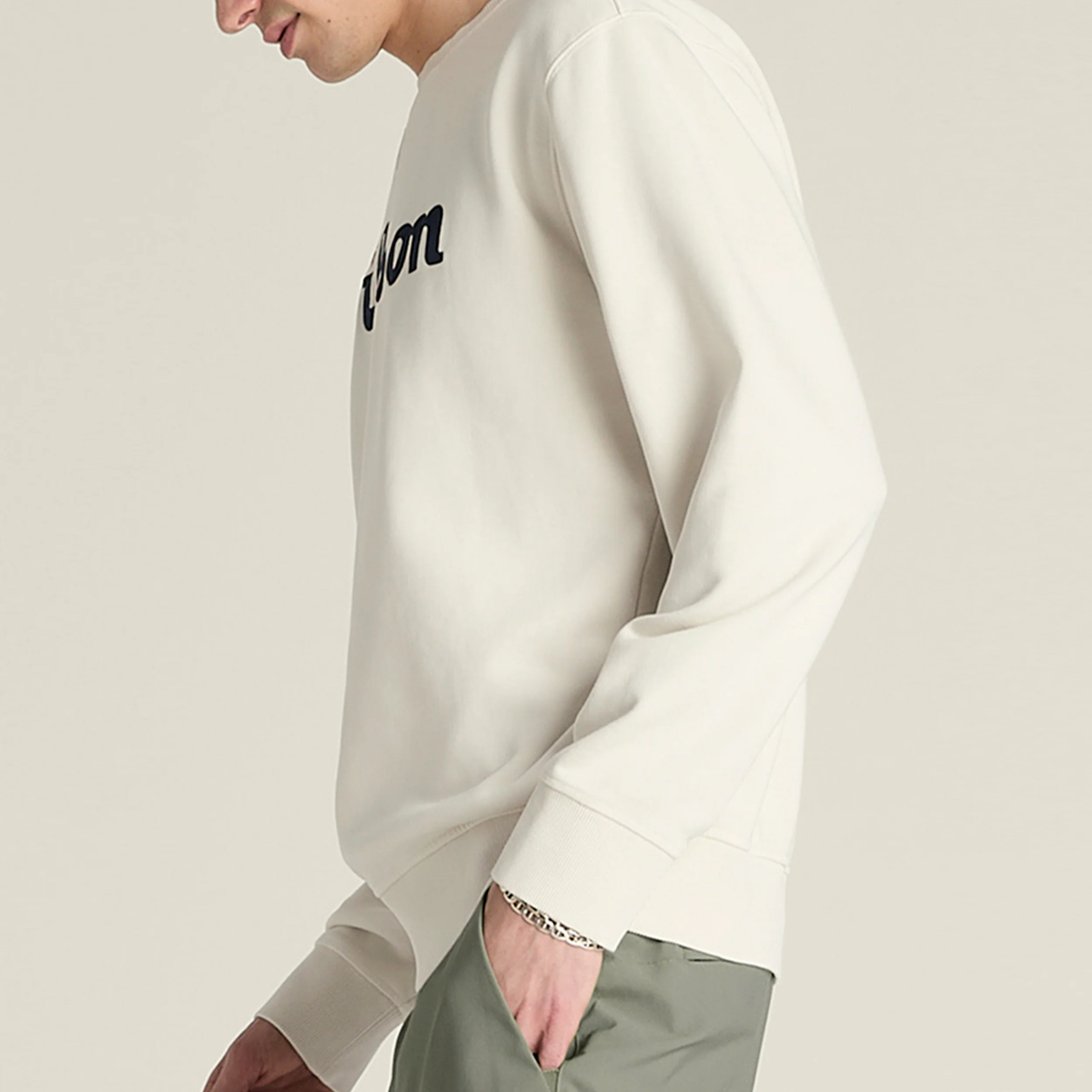 Playstate French Terry Sweatshirt Herren-sand - Image 3