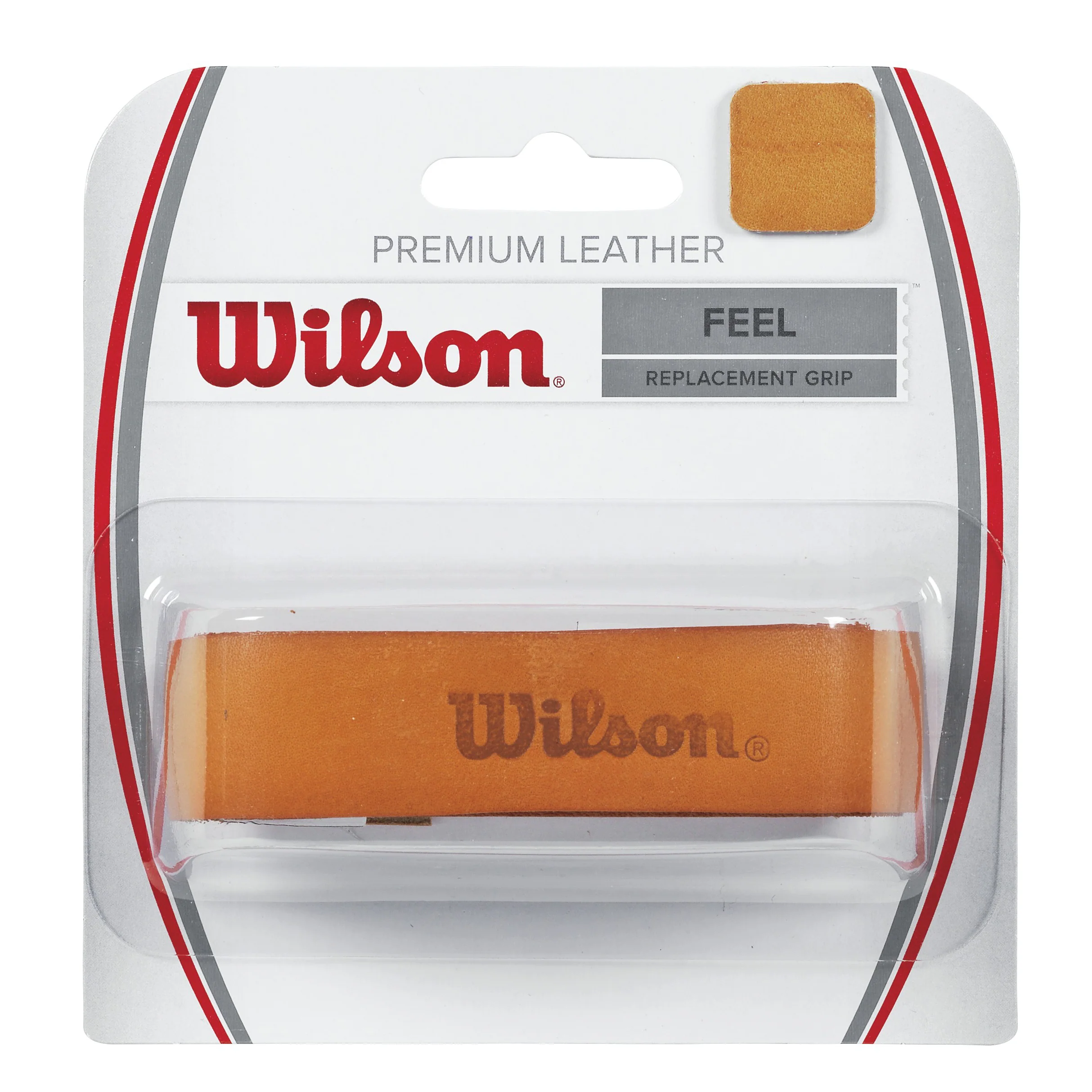 Premium Leather Replacement Grip 1er Pack-Braun