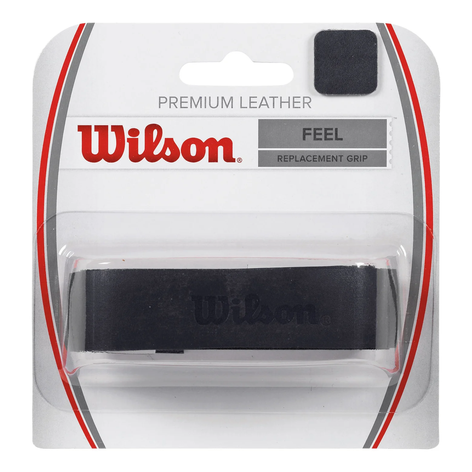 Premium Leather Replacement Grip 1er Pack - schwarz