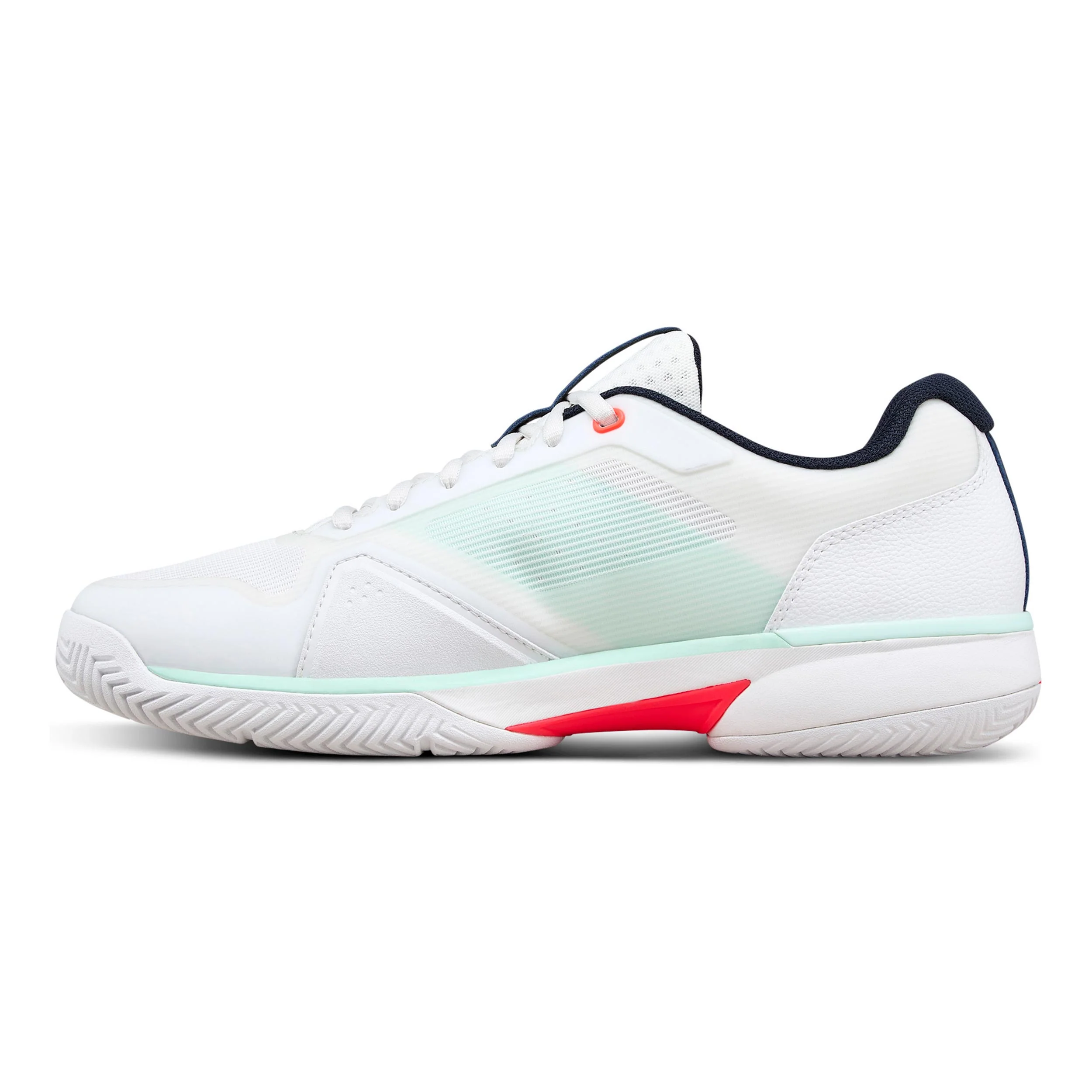 Rush Lite 5 Allcourtschuh Herren-weiß, türkis - Image 2