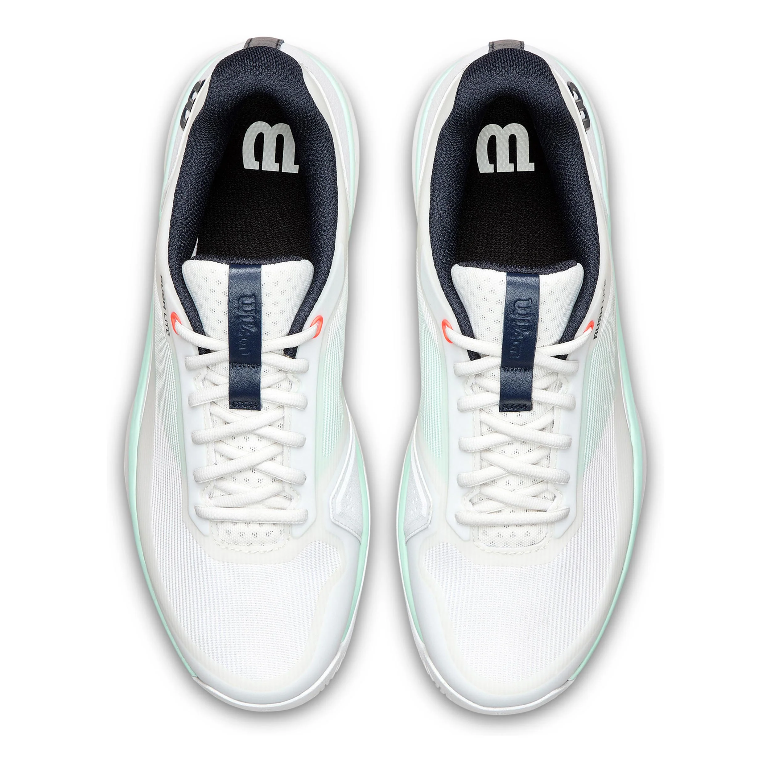 Rush Lite 5 Allcourtschuh Herren-weiß, türkis - Image 3