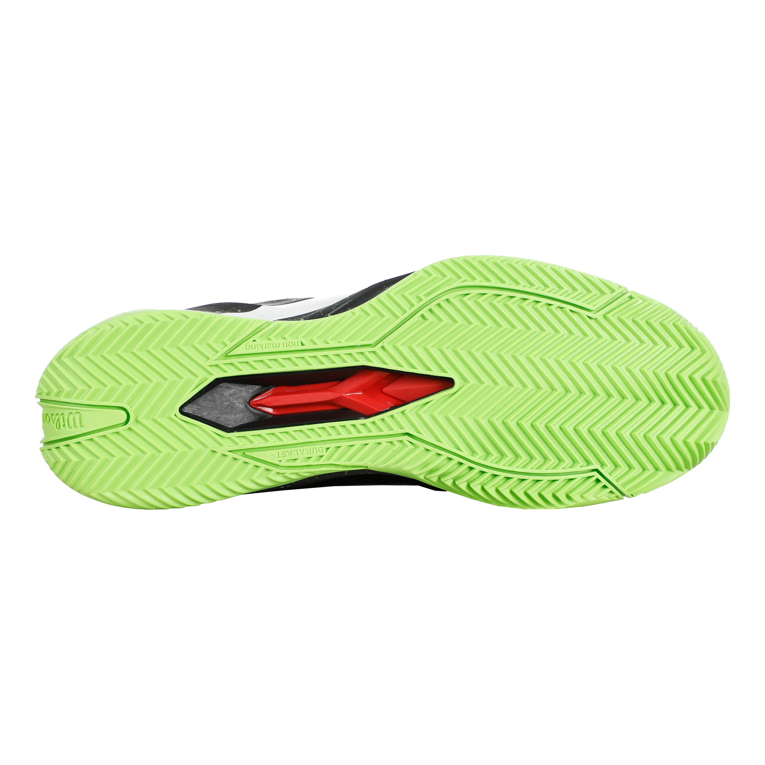 Rush Pro 4.5 Sandplatzschuh Herren-Schwarz,Hellgrün - Image 4
