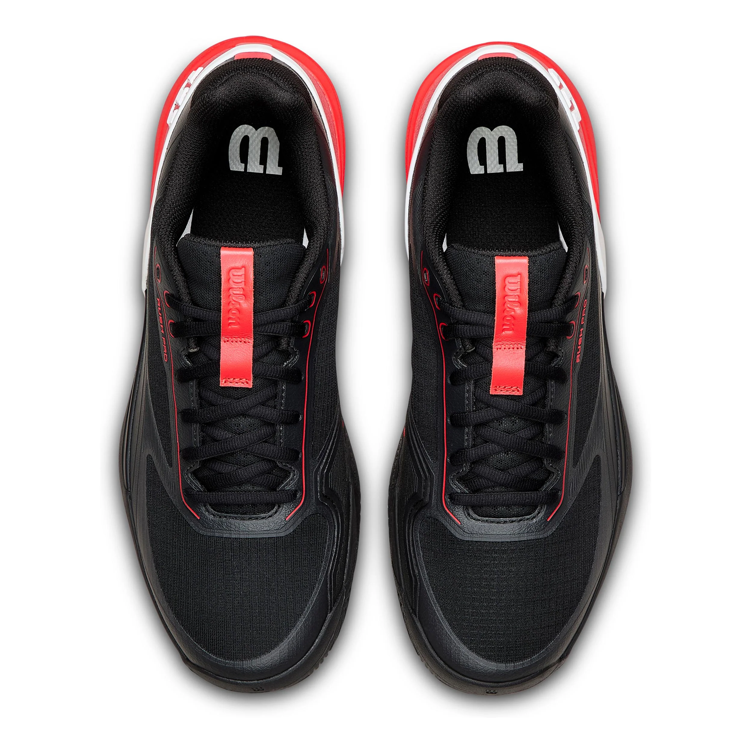 Rush Pro 5 Allcourtschuh Herren-schwarz, neonrot - Image 3