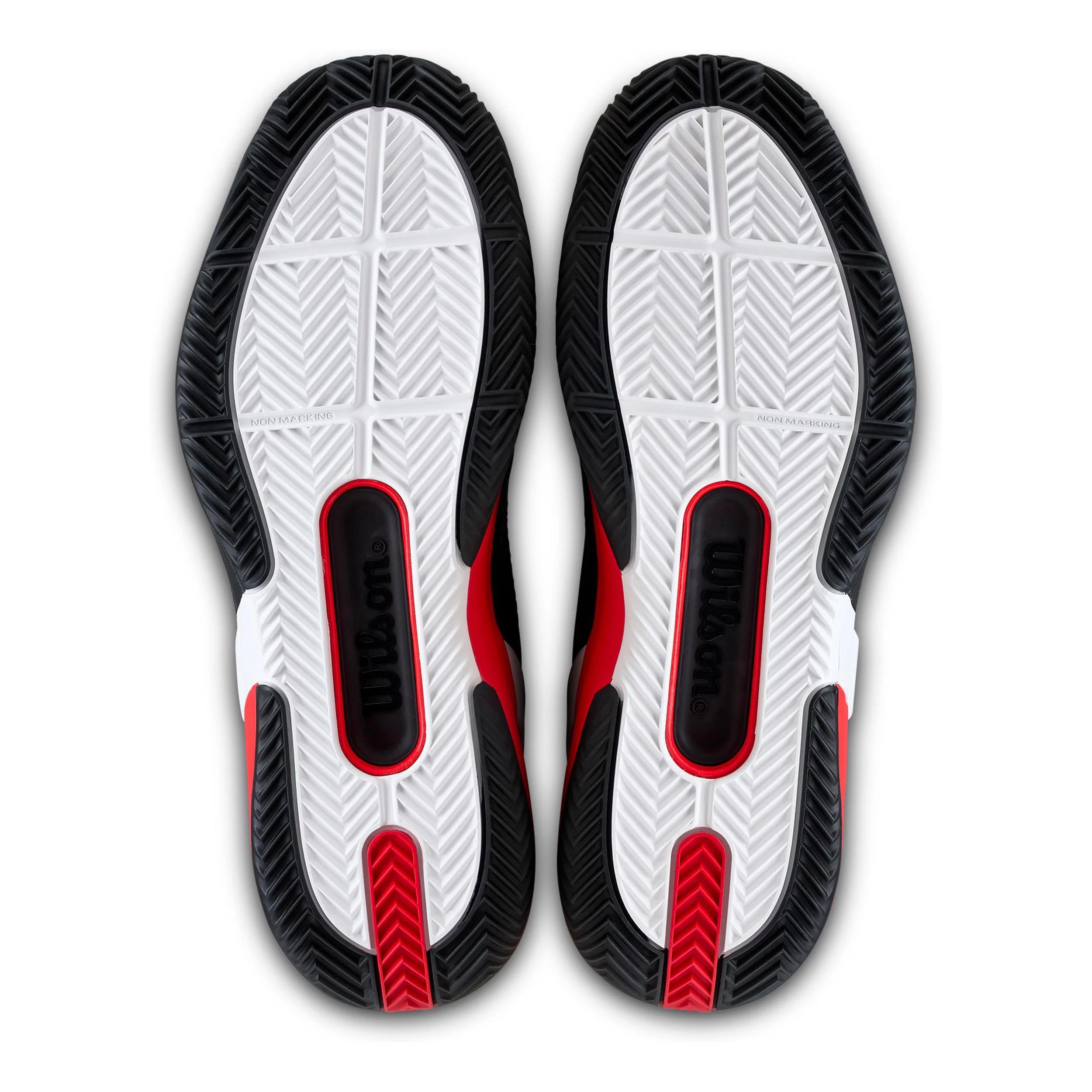 Rush Pro 5 Sandplatzschuh Herren-schwarz, neonrot - Image 4