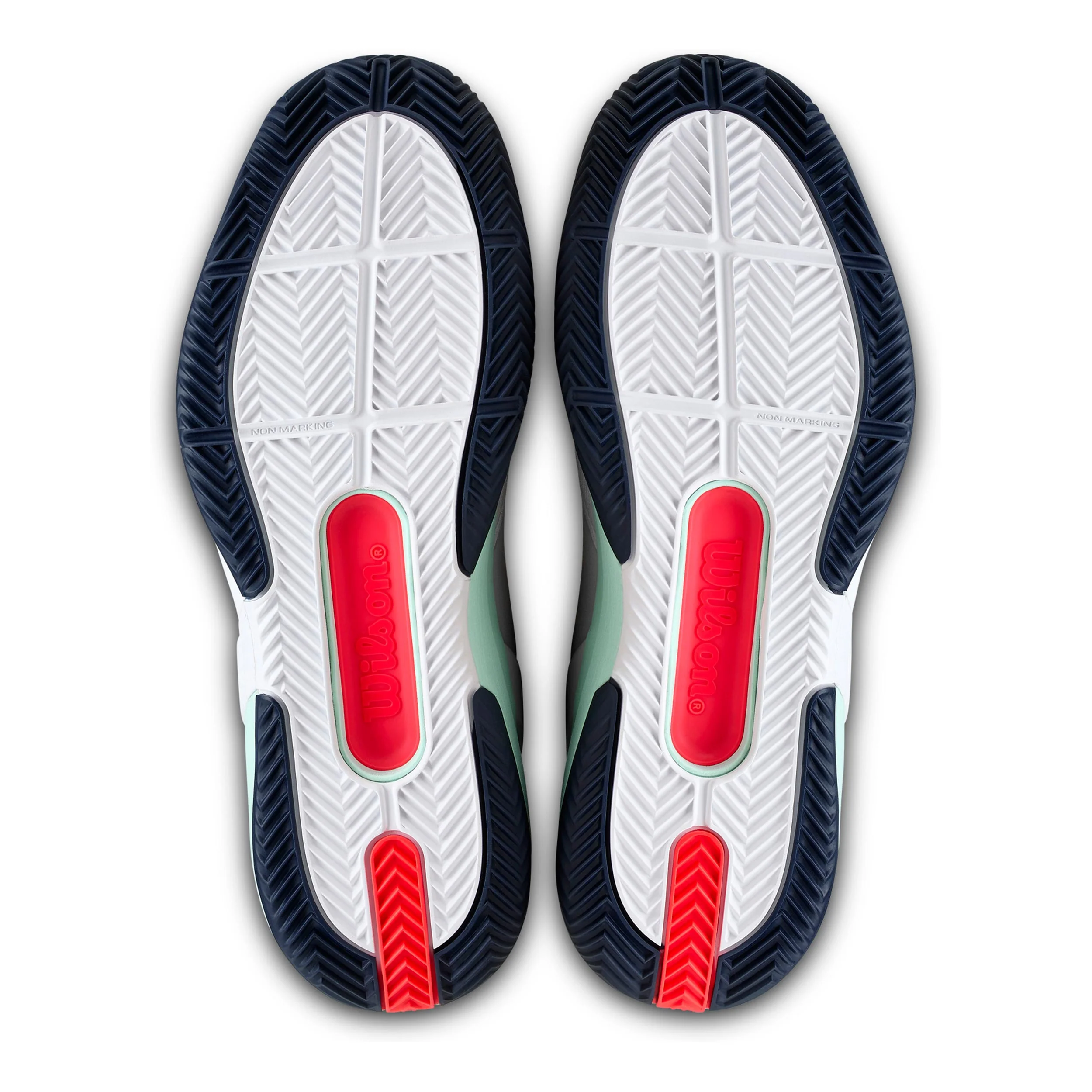 Rush Pro 5 Sandplatzschuh Herren-weiß, türkis - Image 4