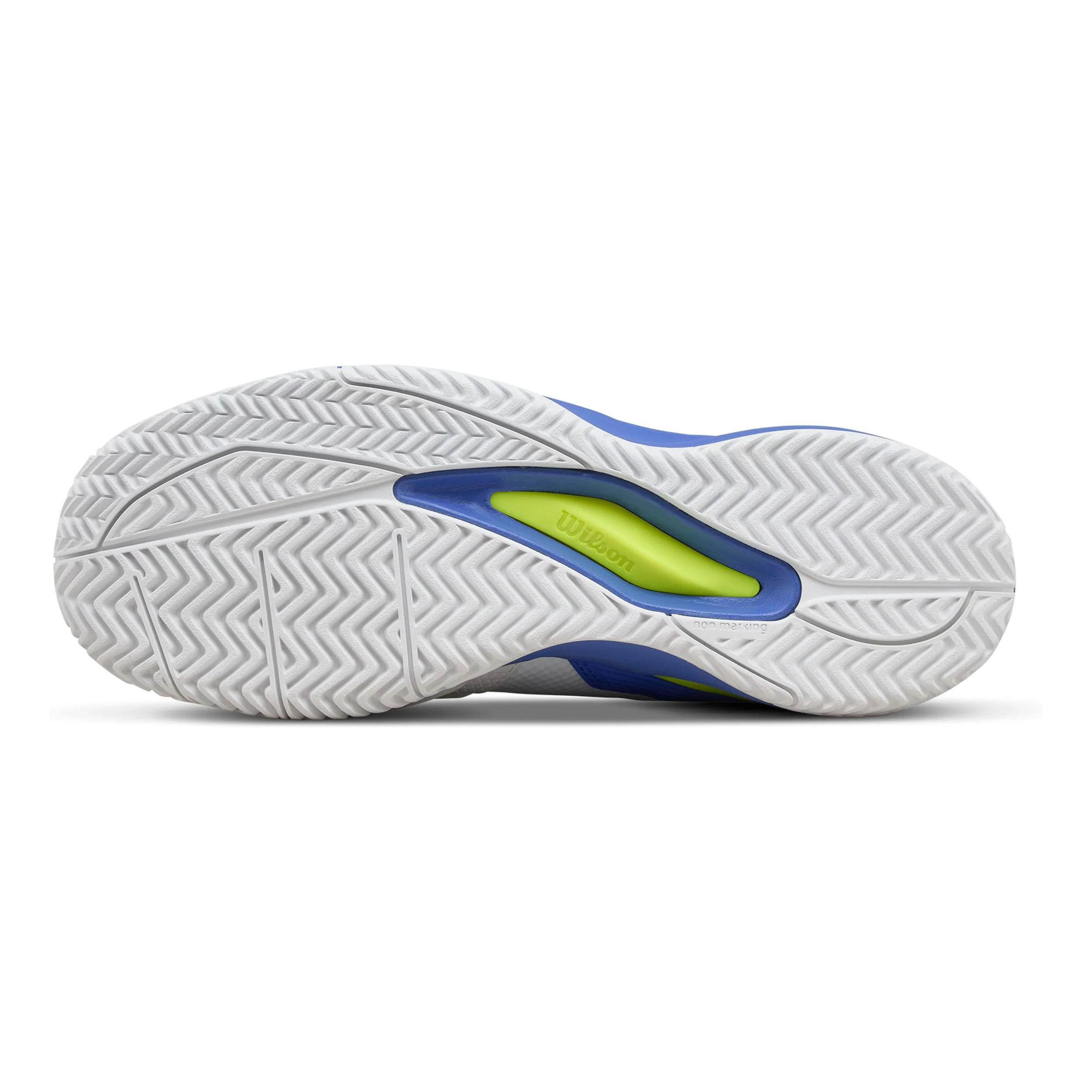 Rush Pro Ace Allcourtschuh Herren-Weiß,Blau - Image 4