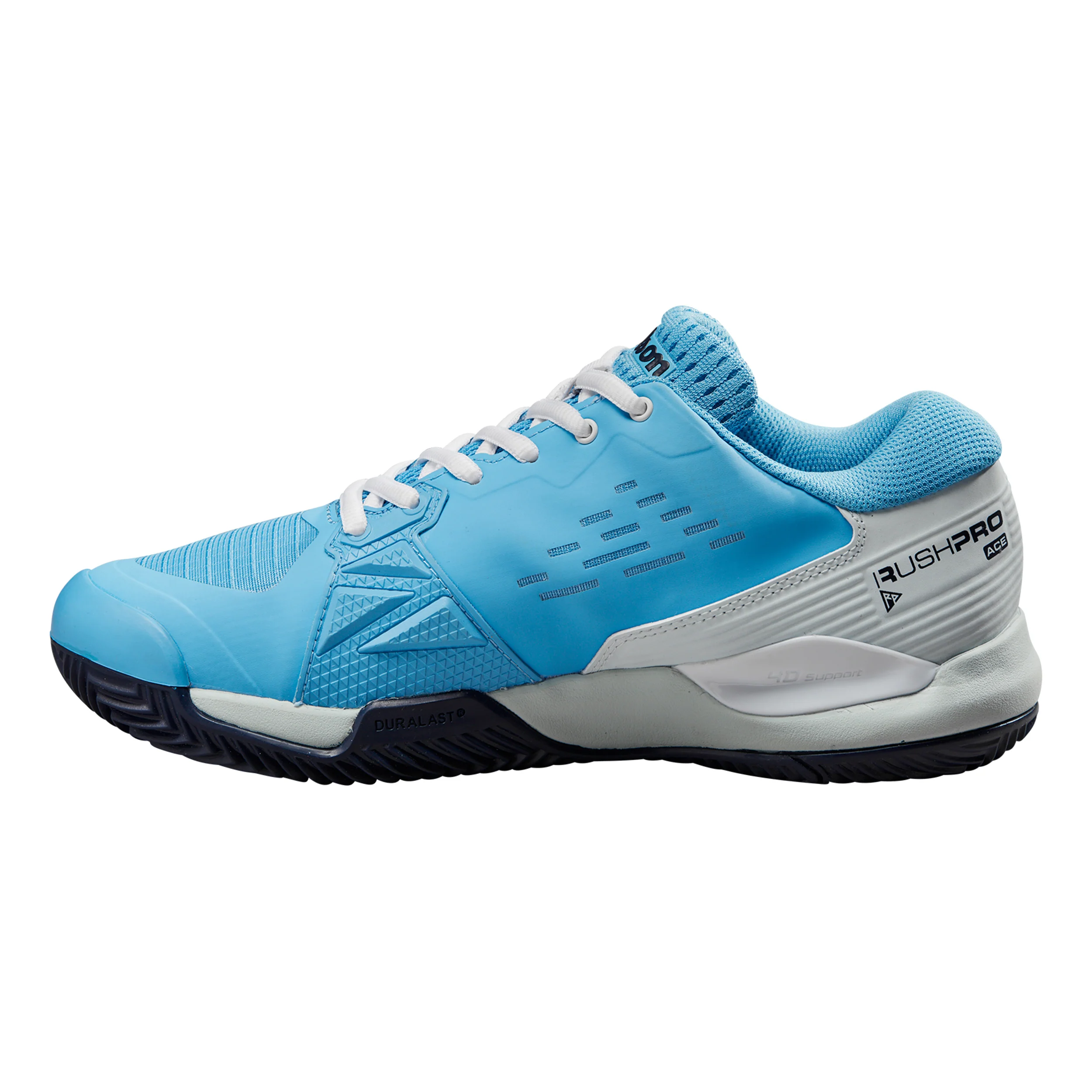 Rush Pro ACE CLY Sandplatzschuh Damen-Hellblau,Weiß - Image 2