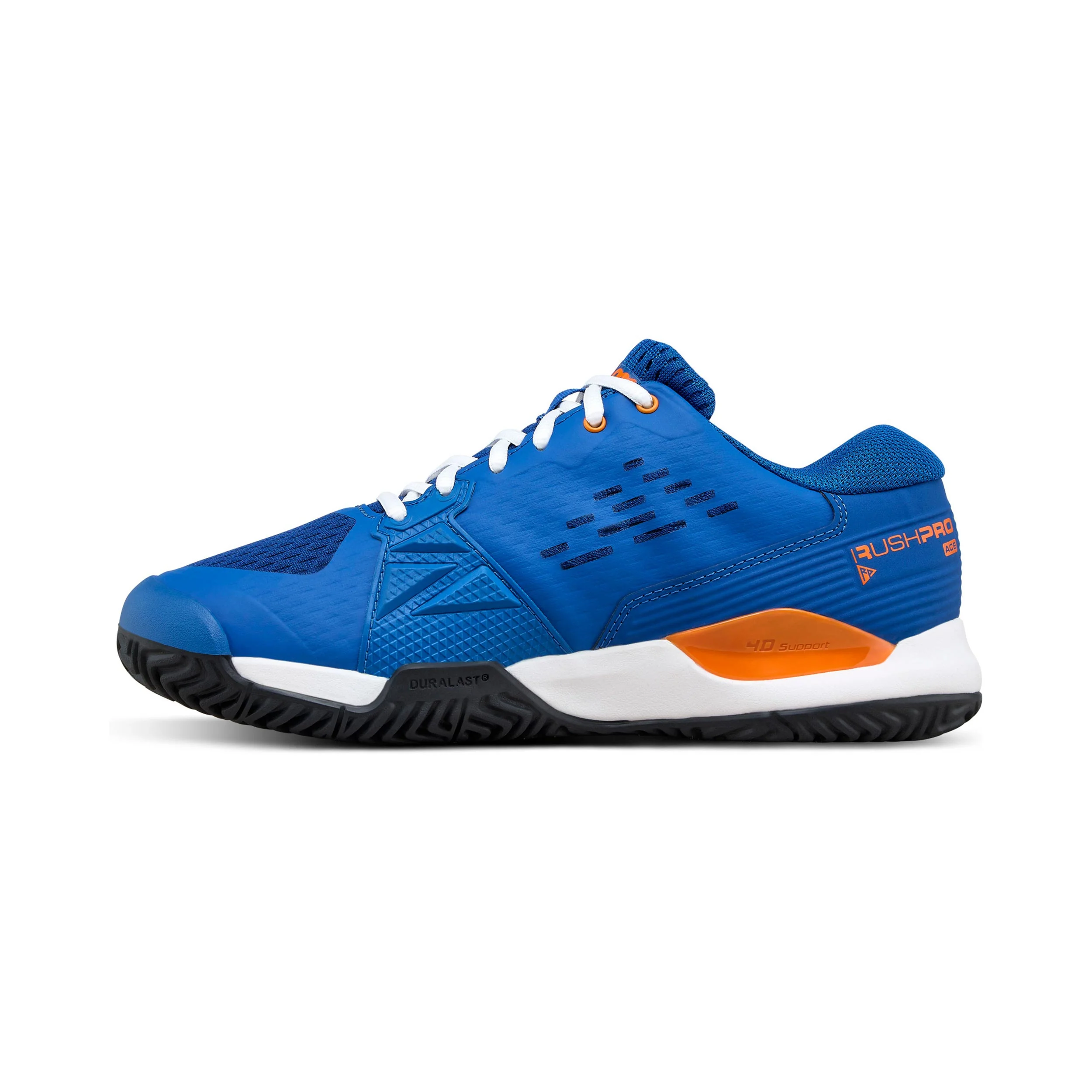 Rush Pro Ace Jr Allcourtschuh Kinder-blau, orange - Image 2