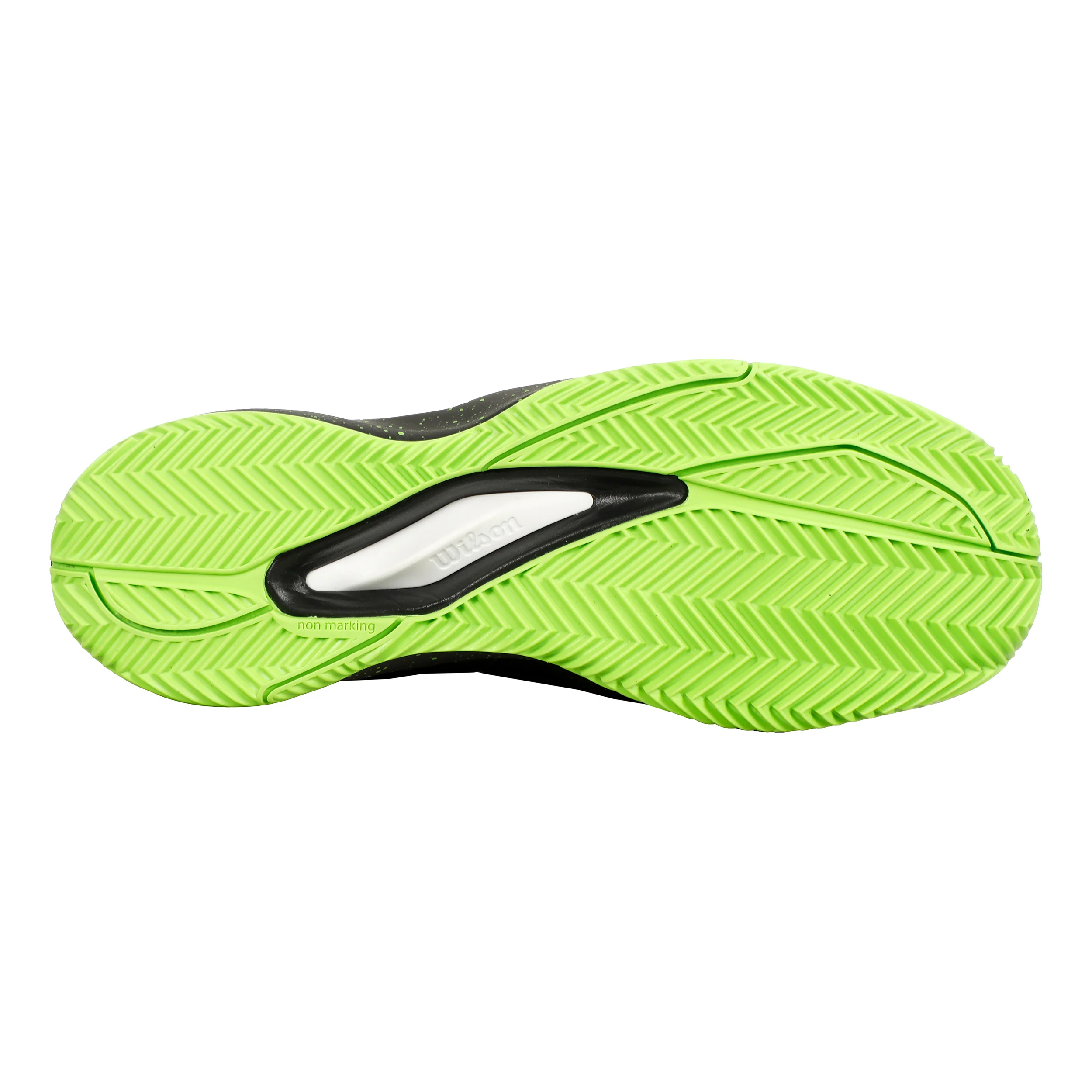Rush Pro Ace Sandplatzschuh Herren-Schwarz,Neongrün - Image 4