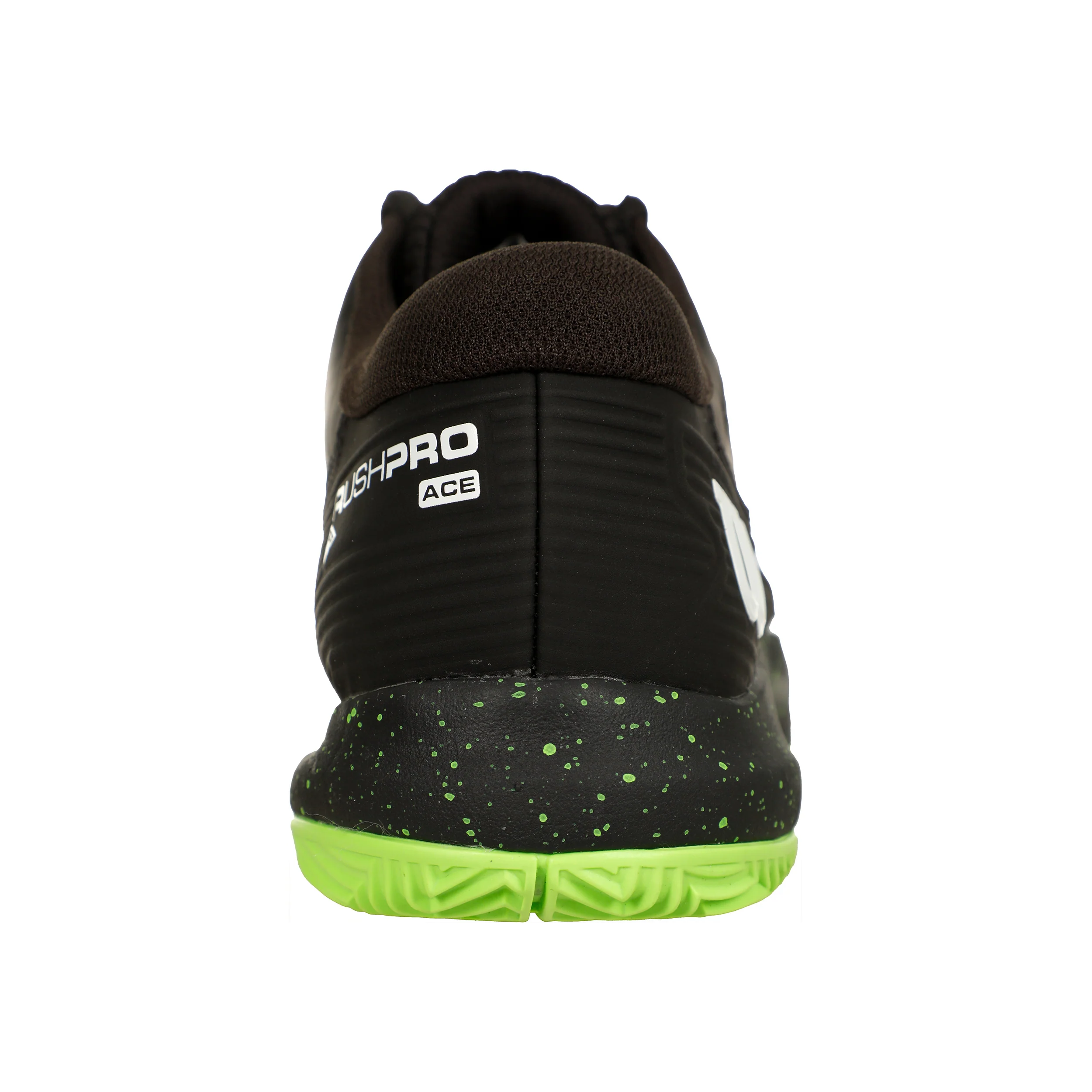 Rush Pro Ace Sandplatzschuh Herren-Schwarz,Neongrün - Image 5