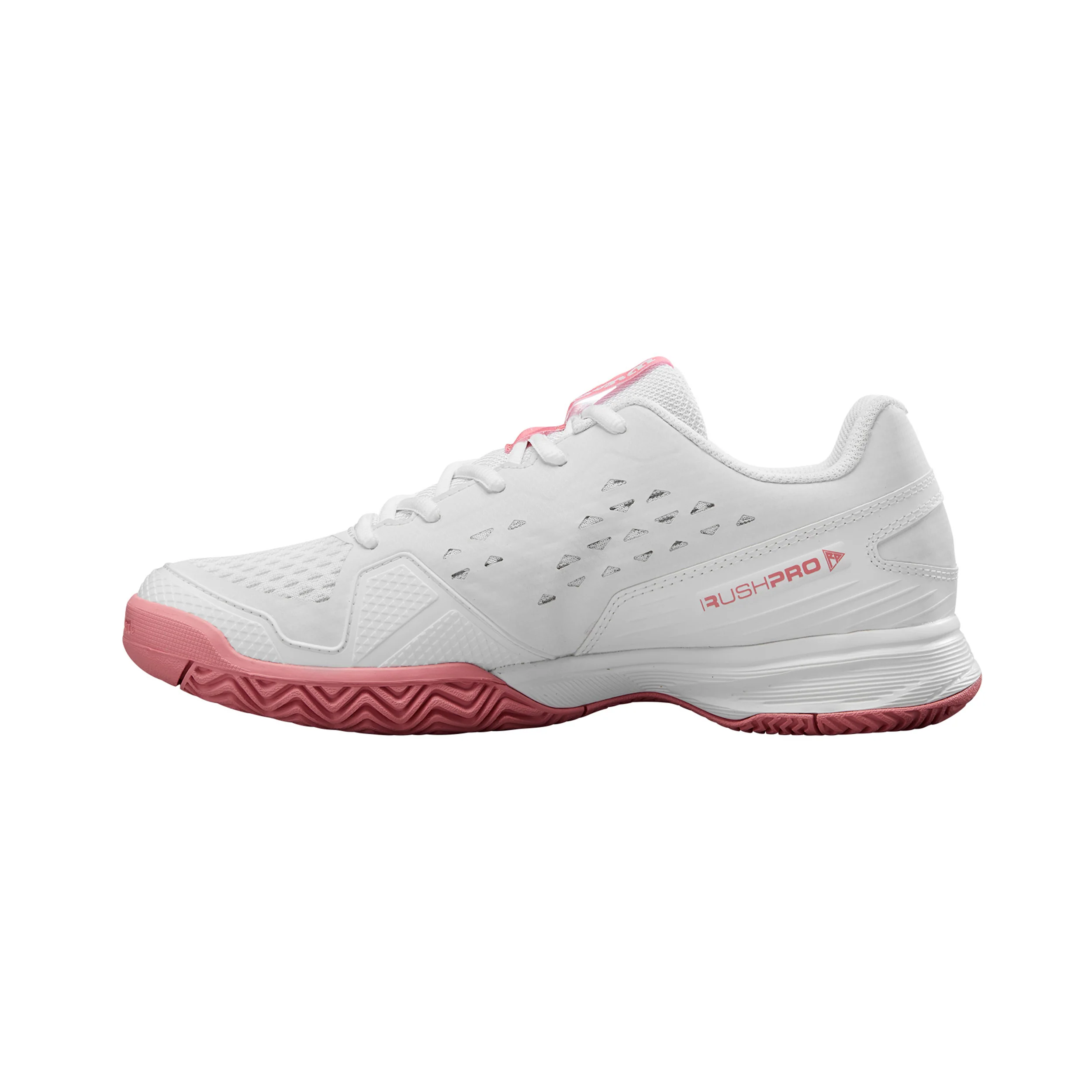 Rush Pro Allcourtschuh Kinder-Weiß,Mauve - Image 2