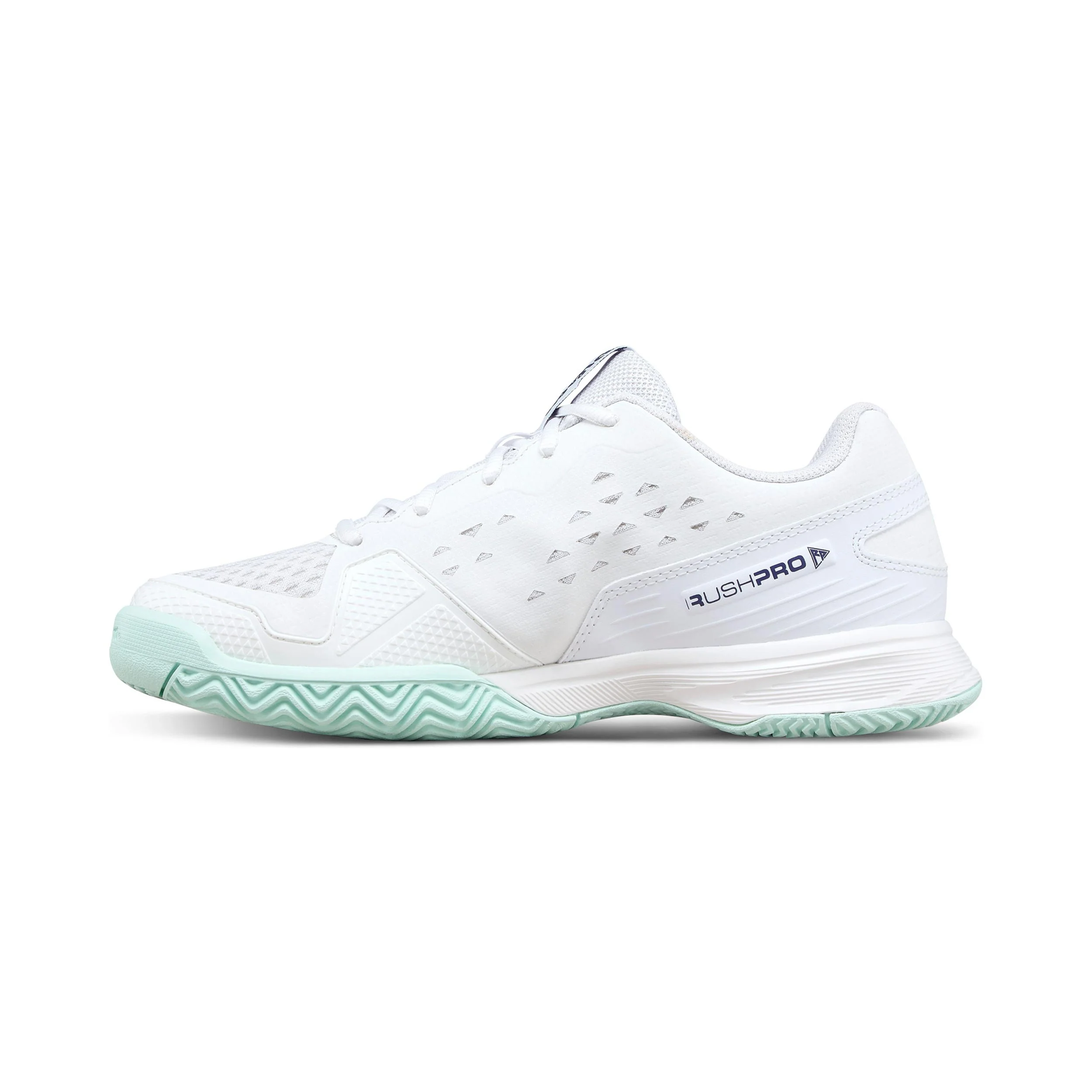 Rush Pro Jr Allcourtschuh Kinder-weiß, türkis - Image 2