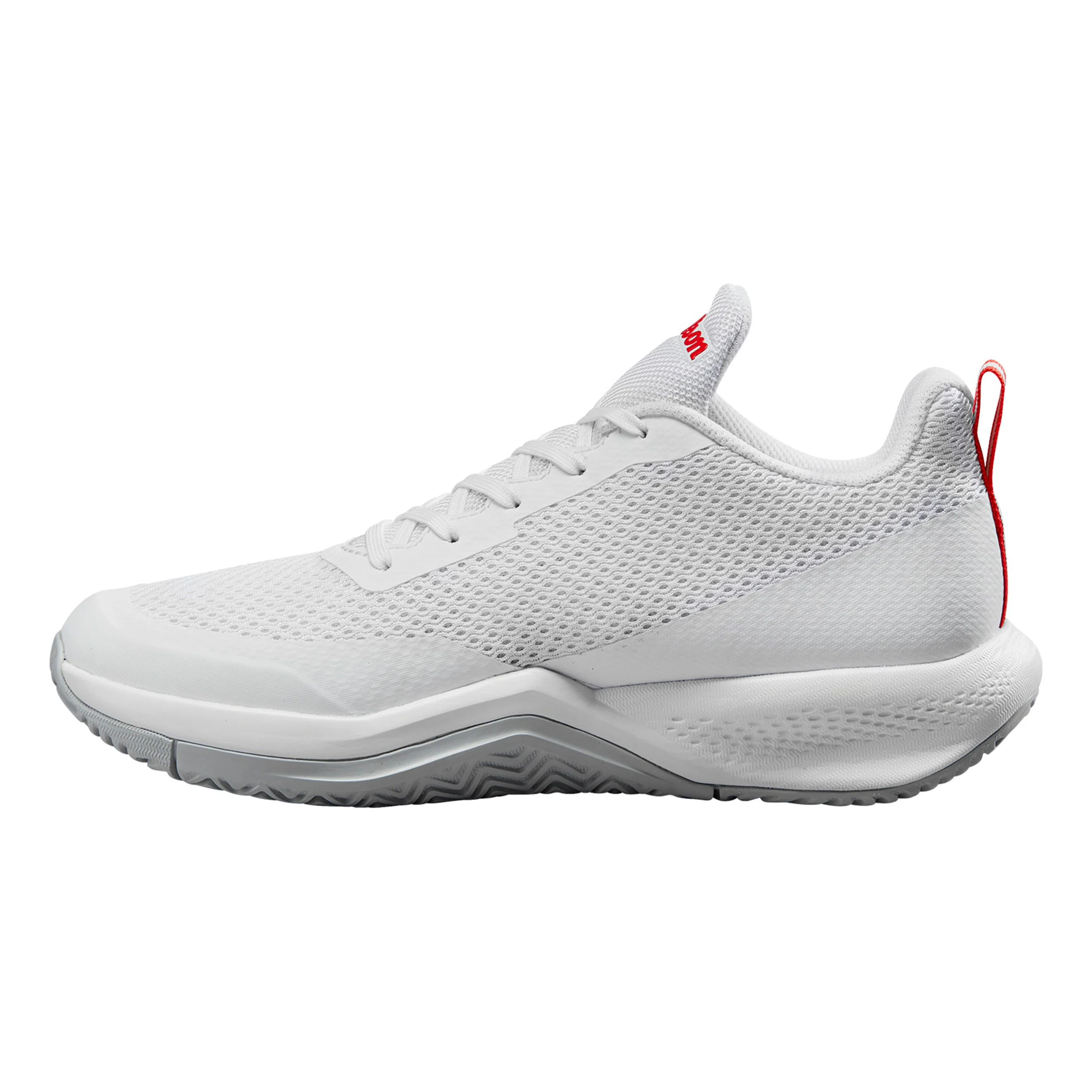 Rush Pro Lite Allcourtschuh Herren-Weiß,Rot - Image 2