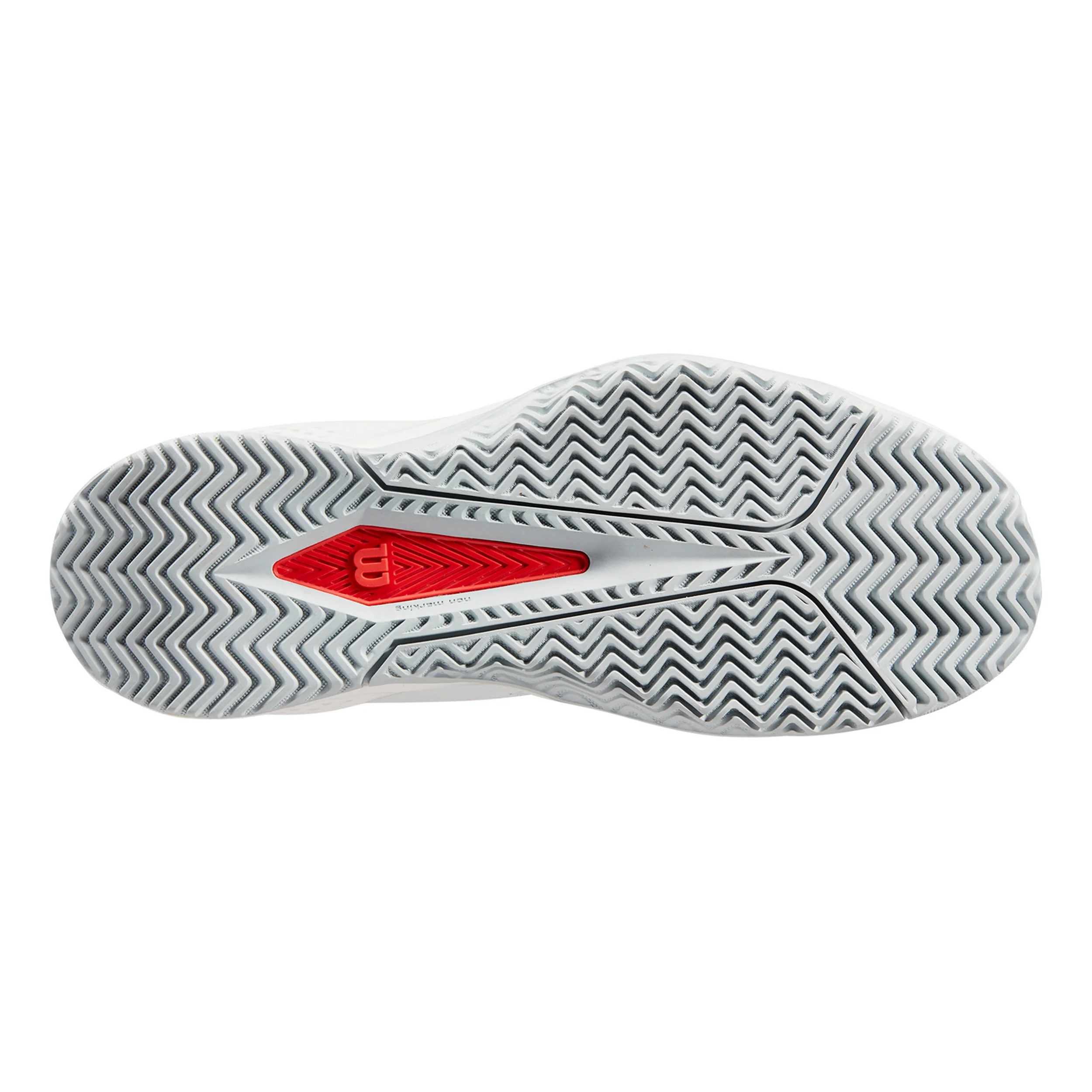Rush Pro Lite Allcourtschuh Herren-Weiß,Rot - Image 4