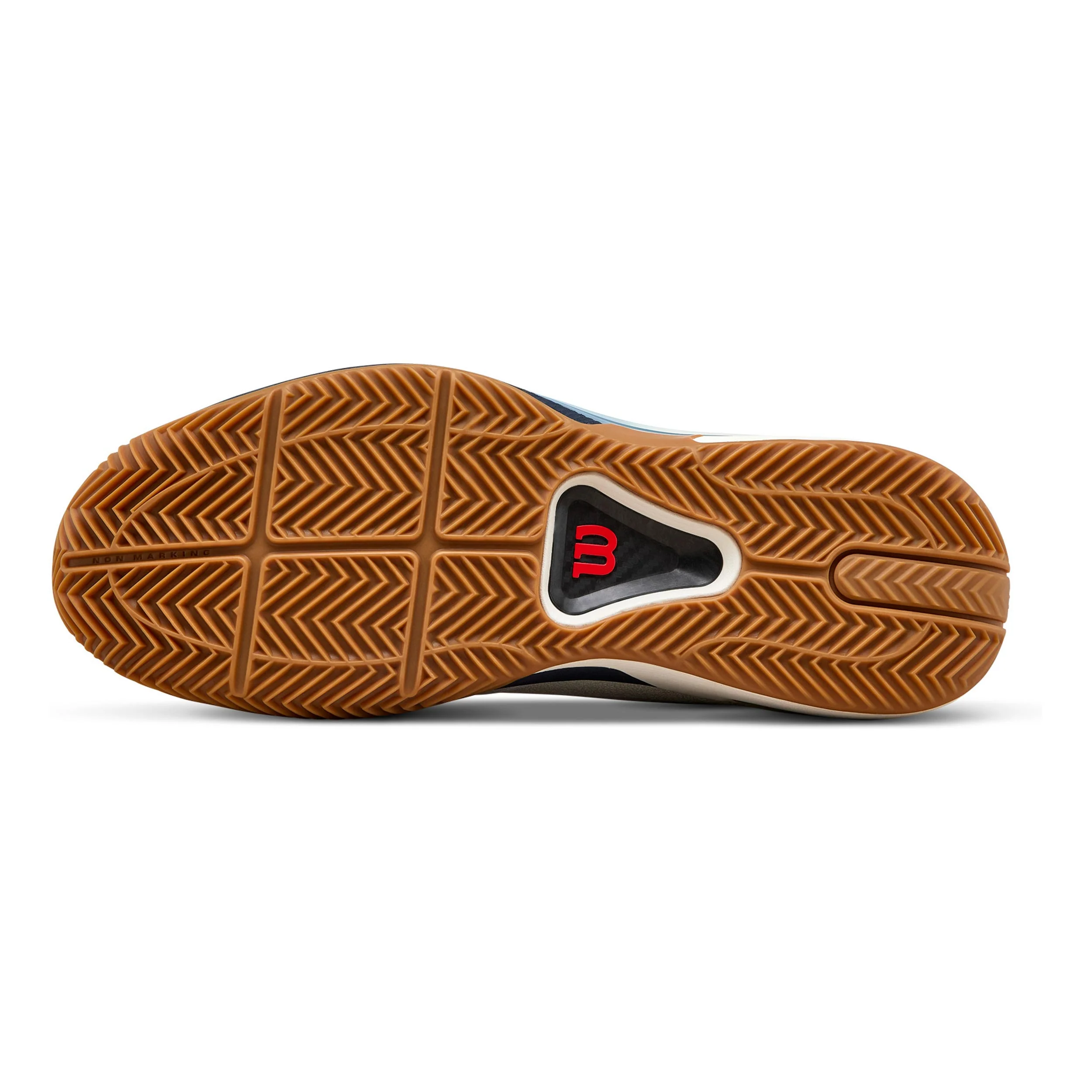 Rush Tour 5 Sandplatzschuh Herren-weiß, dunkelblau - Image 4