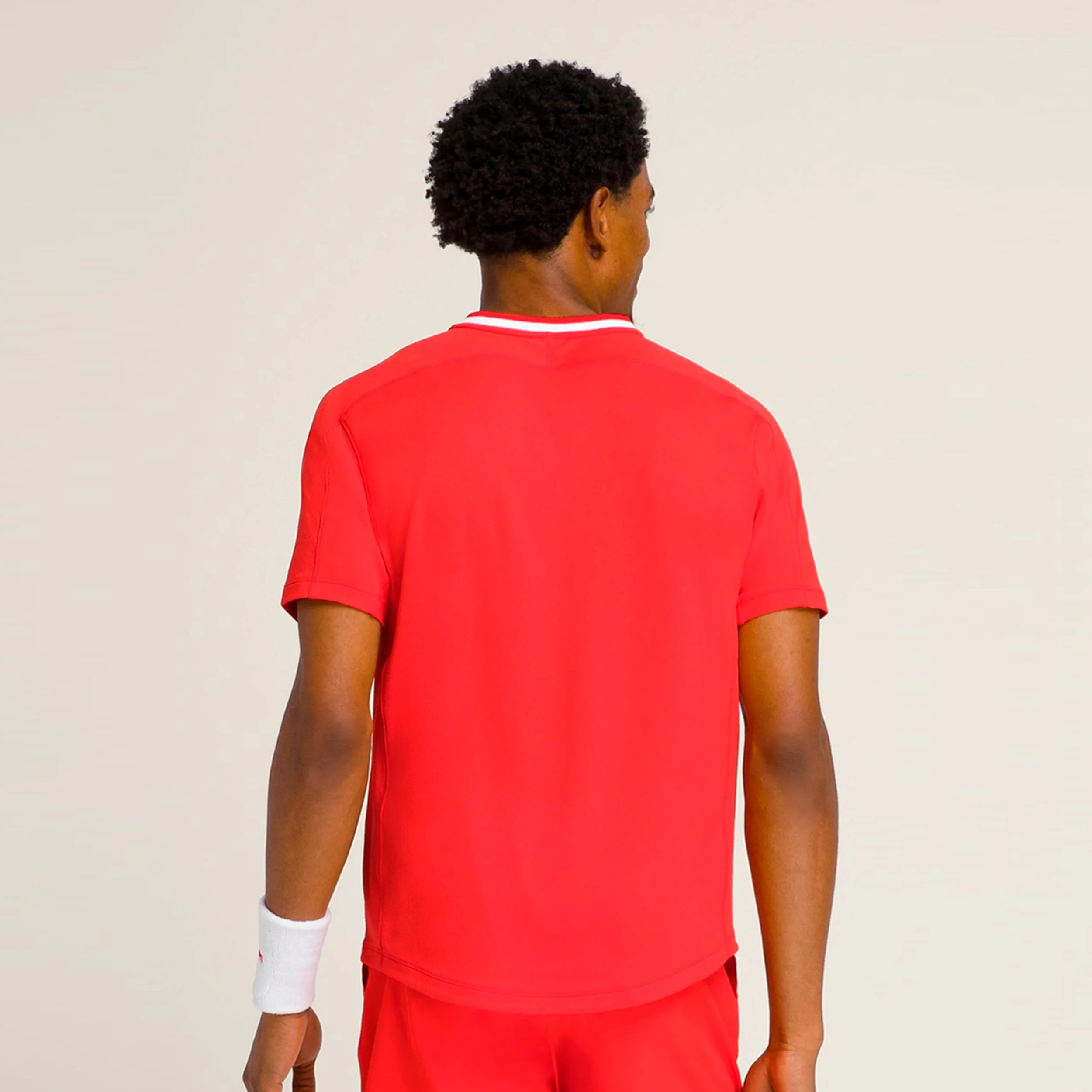 Serve Out T-Shirt Herren-rot - Image 2